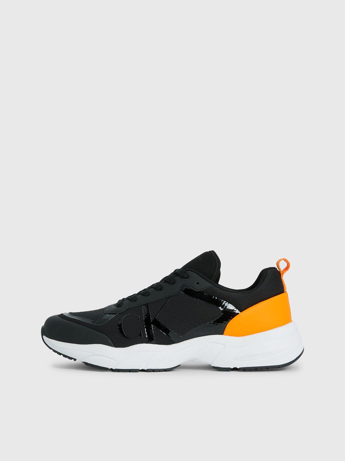 Zapatilla Retro Tennis Mesh Negro Calvin Klein-5