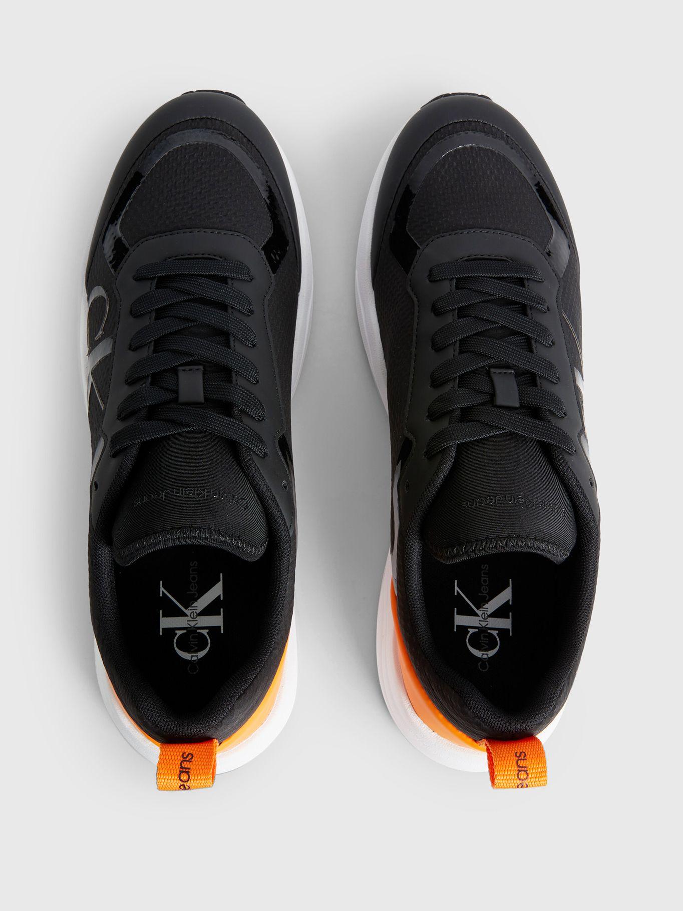 Zapatilla Retro Tennis Mesh Negro Calvin Klein-2