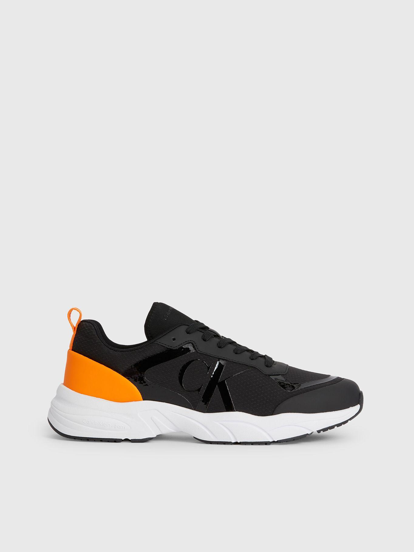 Zapatilla Retro Tennis Mesh Negro Calvin Klein-4