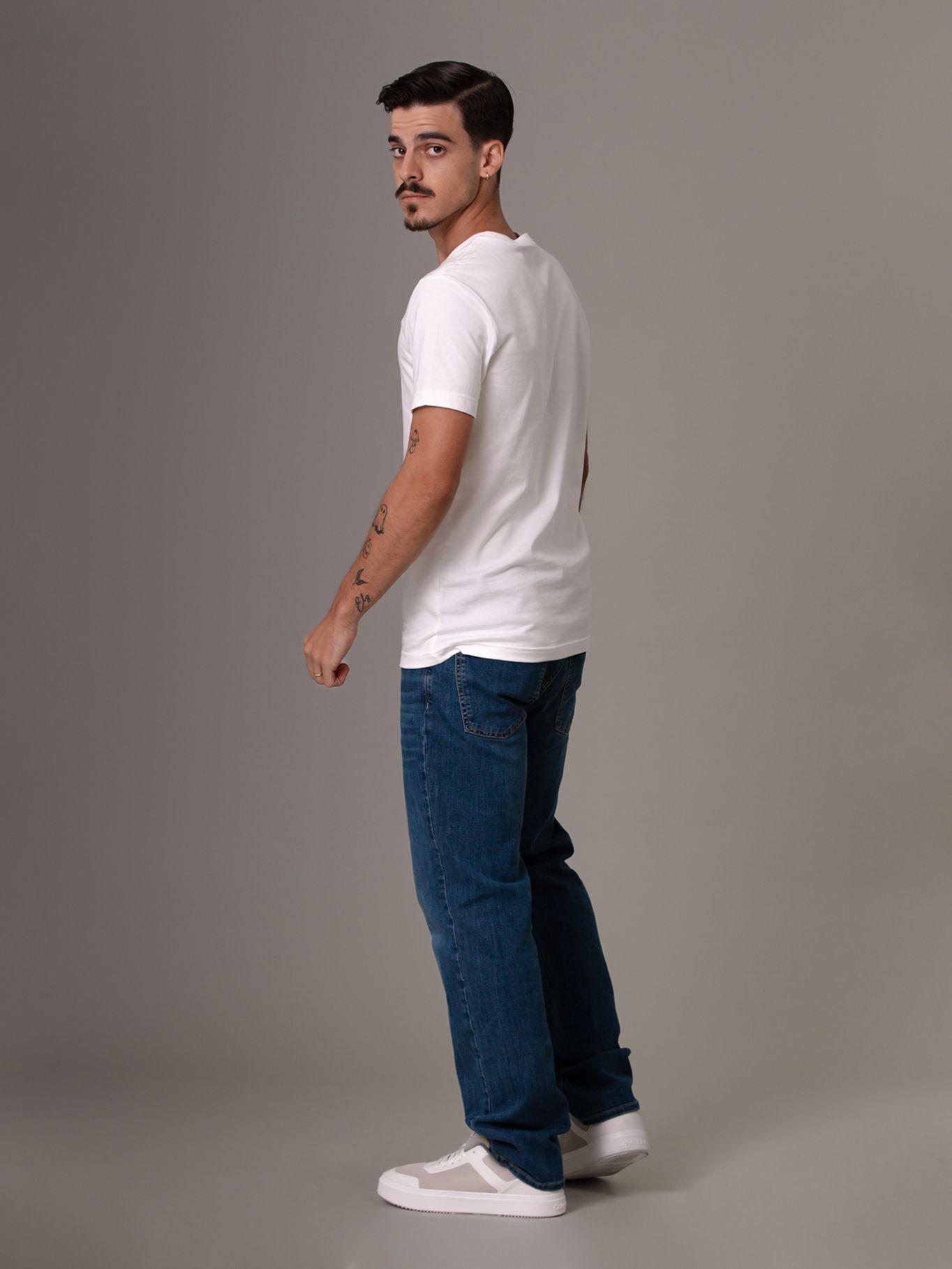 Polera Metallic Box Blanco Calvin Klein-2