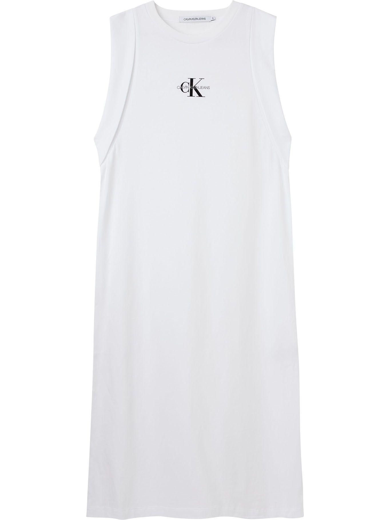 Vestido Knotted Blanco Calvin Klein-1