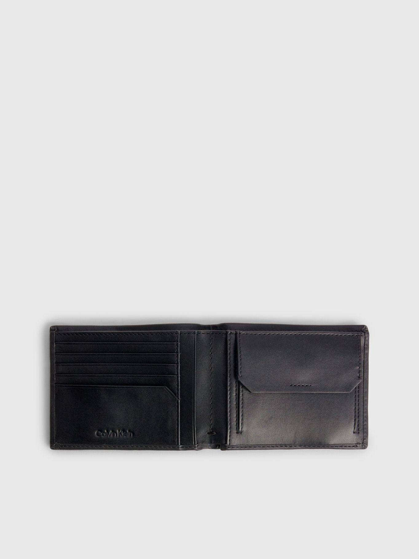 Billetera Ck Concise Bifold 5Cc Negro-2