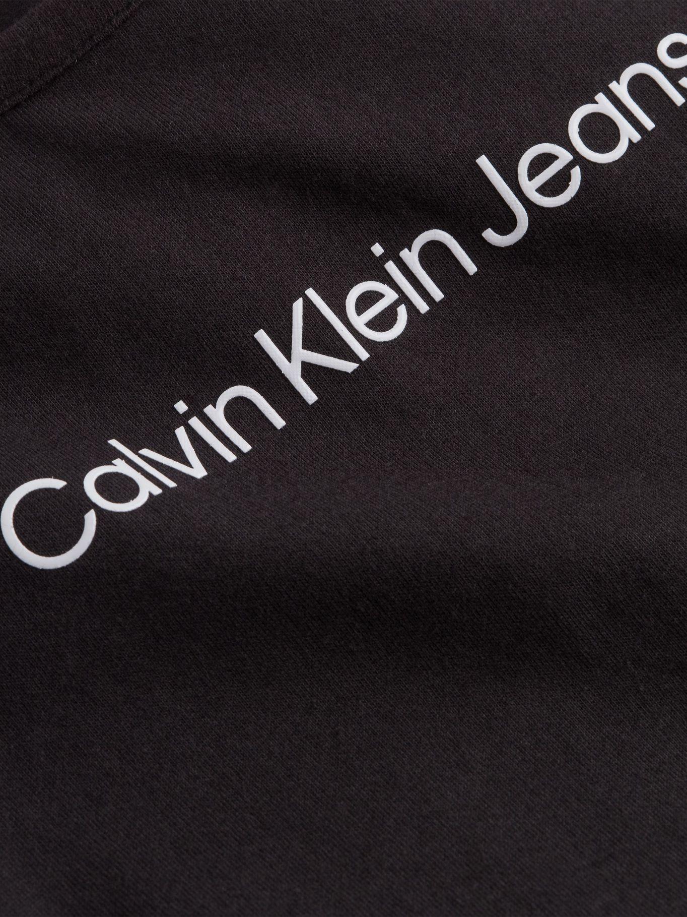 Polera Shrunken Institutional Negro 003 Calvin Klein-2