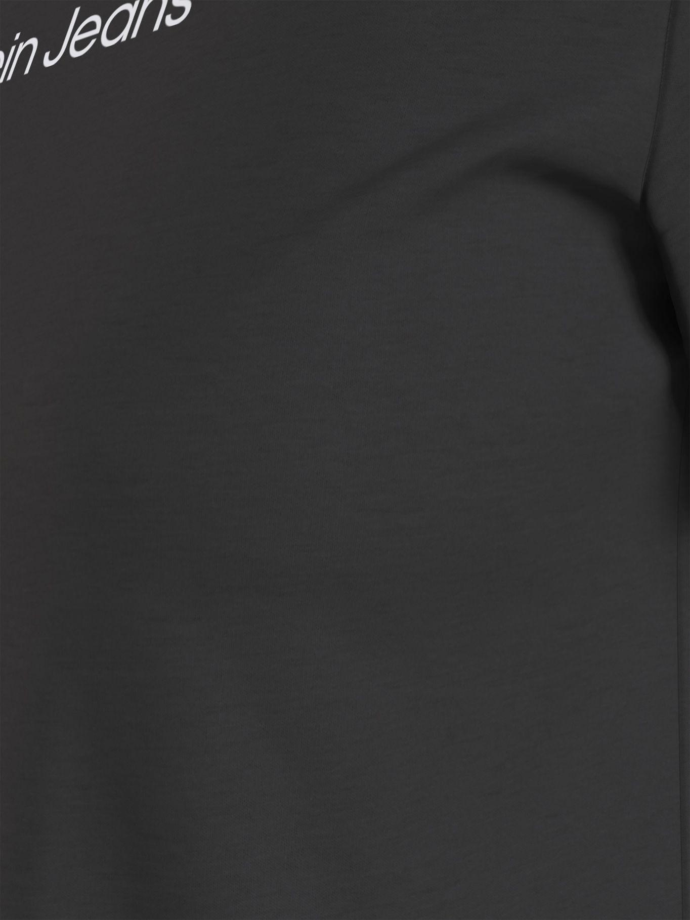 Polera Shrunken Institutional Negro 003 Calvin Klein-3