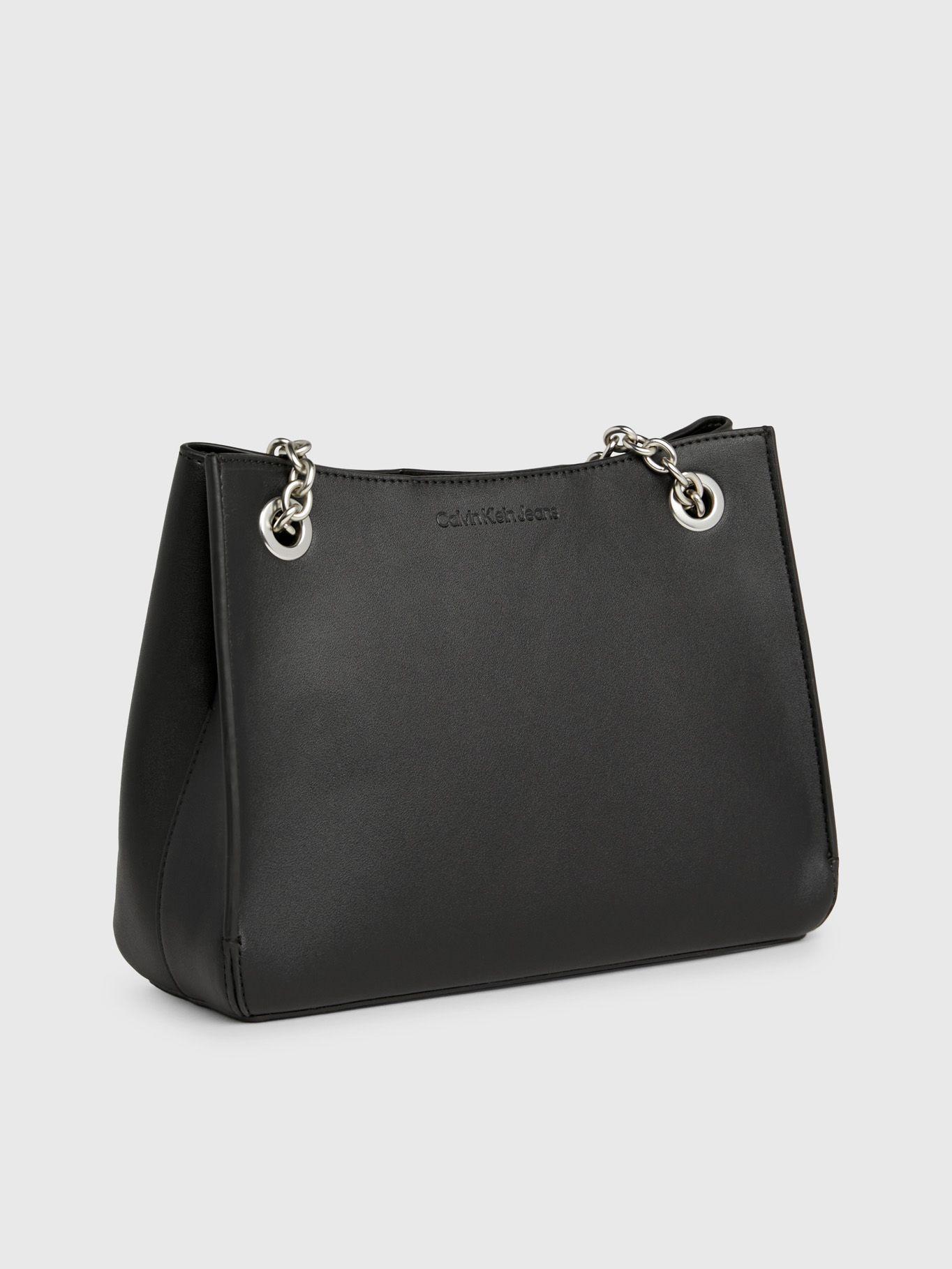 Cartera Sculpted Shoulder Negro Calvin Klein-4