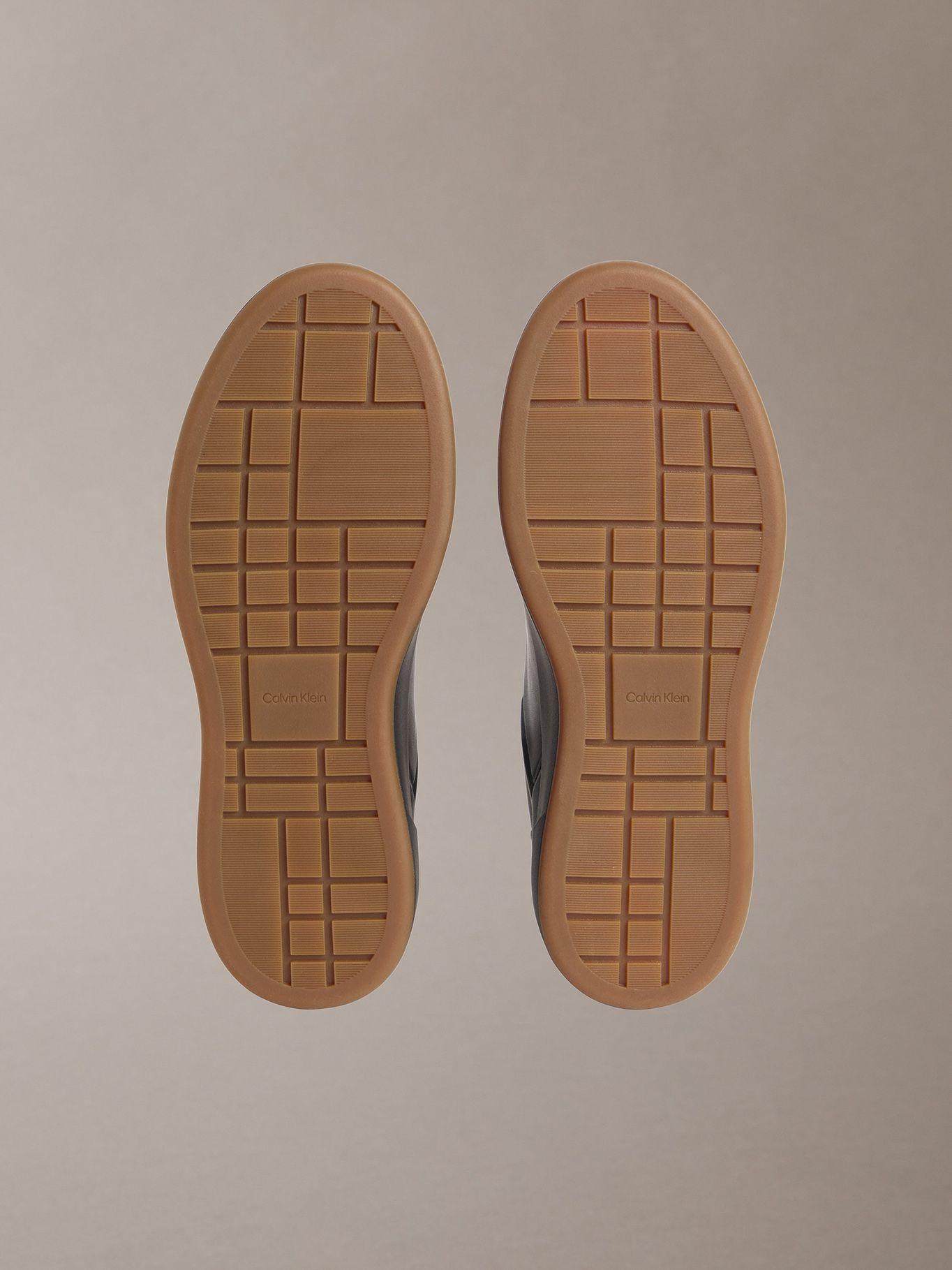 Zapatillas Oxford Suela Gruesa Negro Calvin Klein Mujer-3
