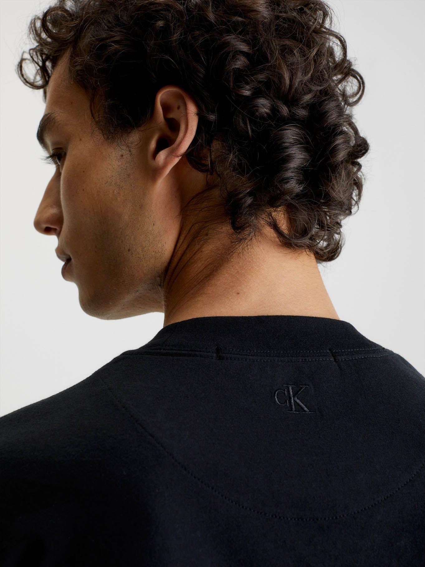 Camiseta slim con logo Negro Calvin Klein J30J322848-BEH-3