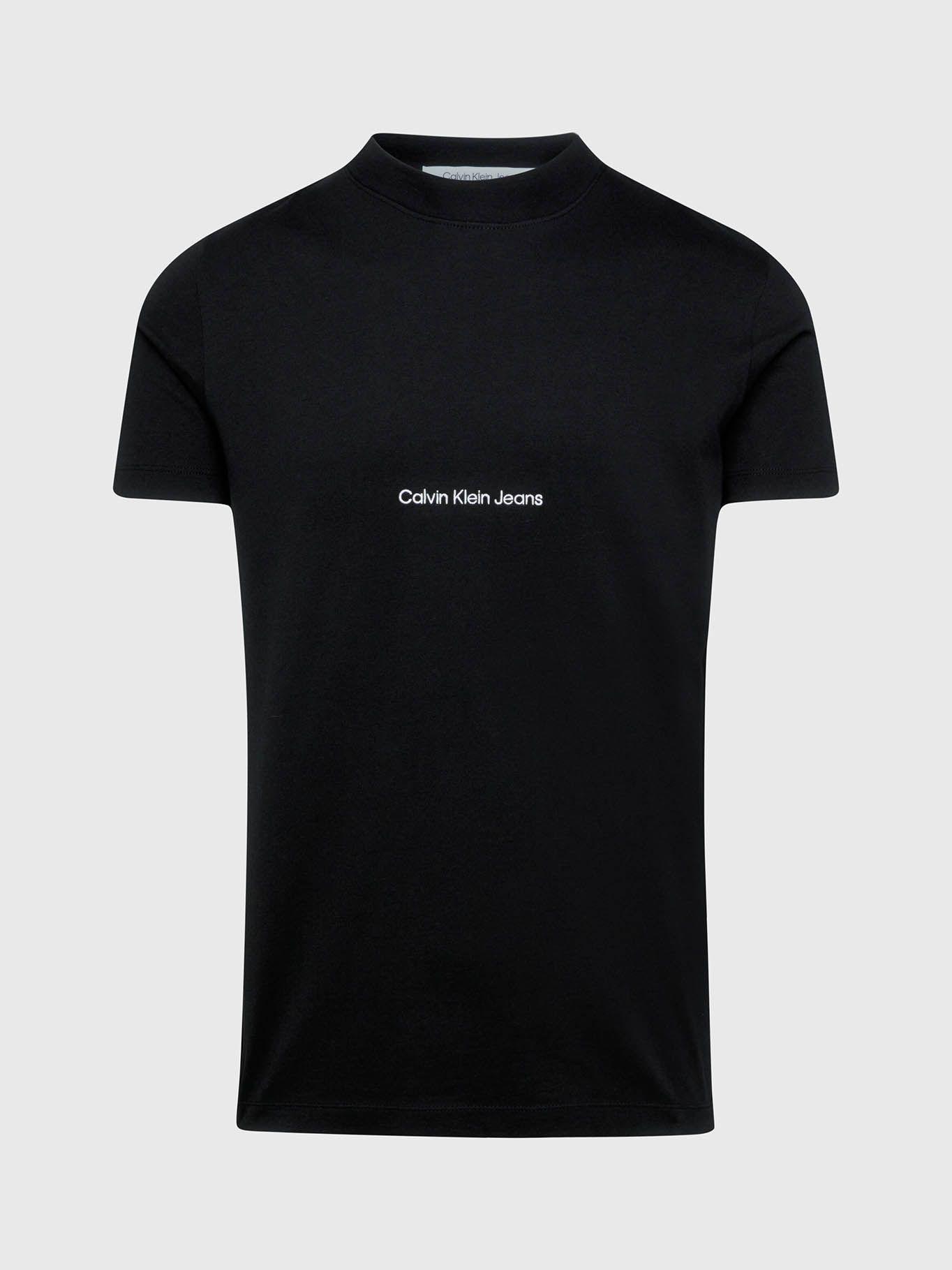 Camiseta slim con logo Negro Calvin Klein J30J322848-BEH-5