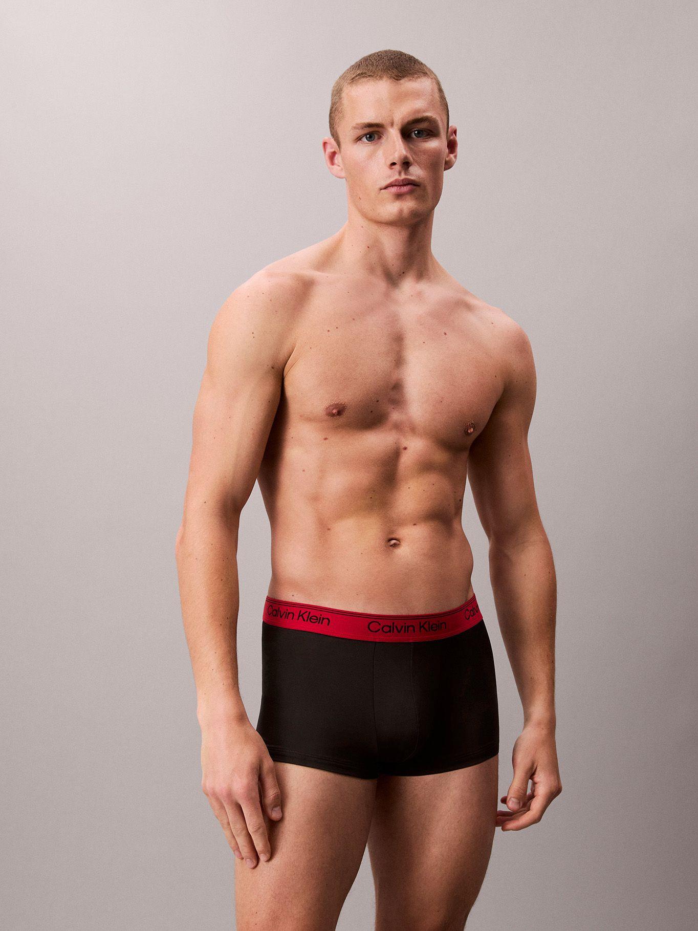 Pack 3 Bóxer Rise Microfibre Stretch Negro Calvin Klein-1