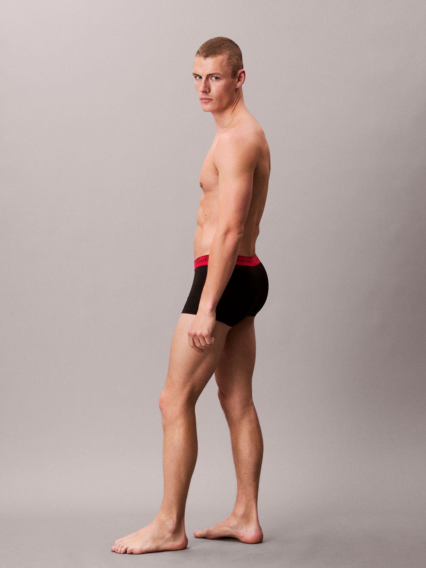 Pack 3 Bóxer Rise Microfibre Stretch Negro Calvin Klein-4