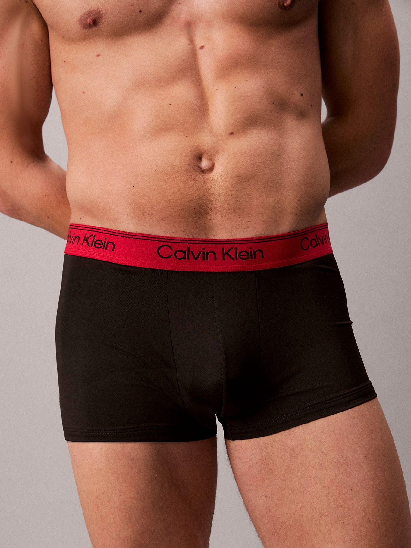 Pack 3 Bóxer Rise Microfibre Stretch Negro Calvin Klein-5