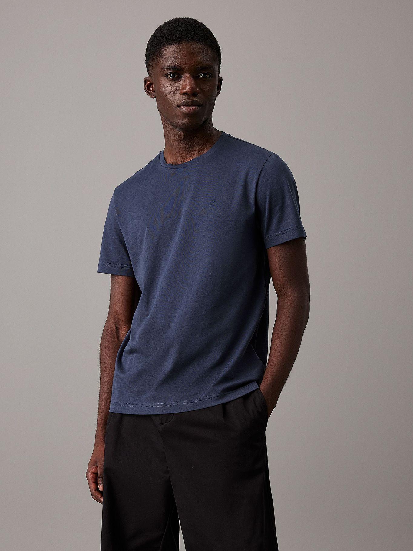 Polera Liquid Touch Azul Calvin Klein-0