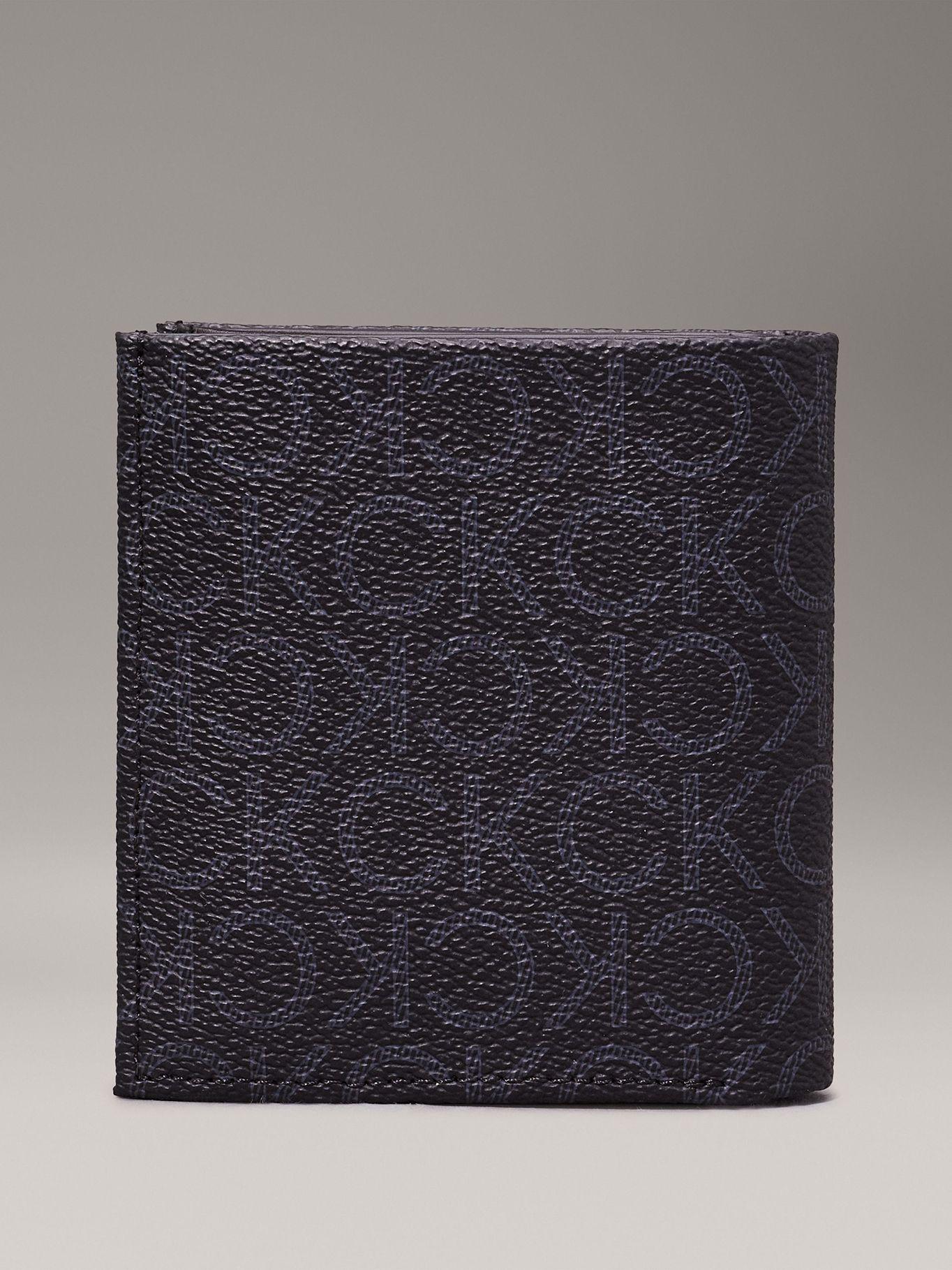 Billetera CK Must Mono Trifold Coi Negro Calvin Klein-2