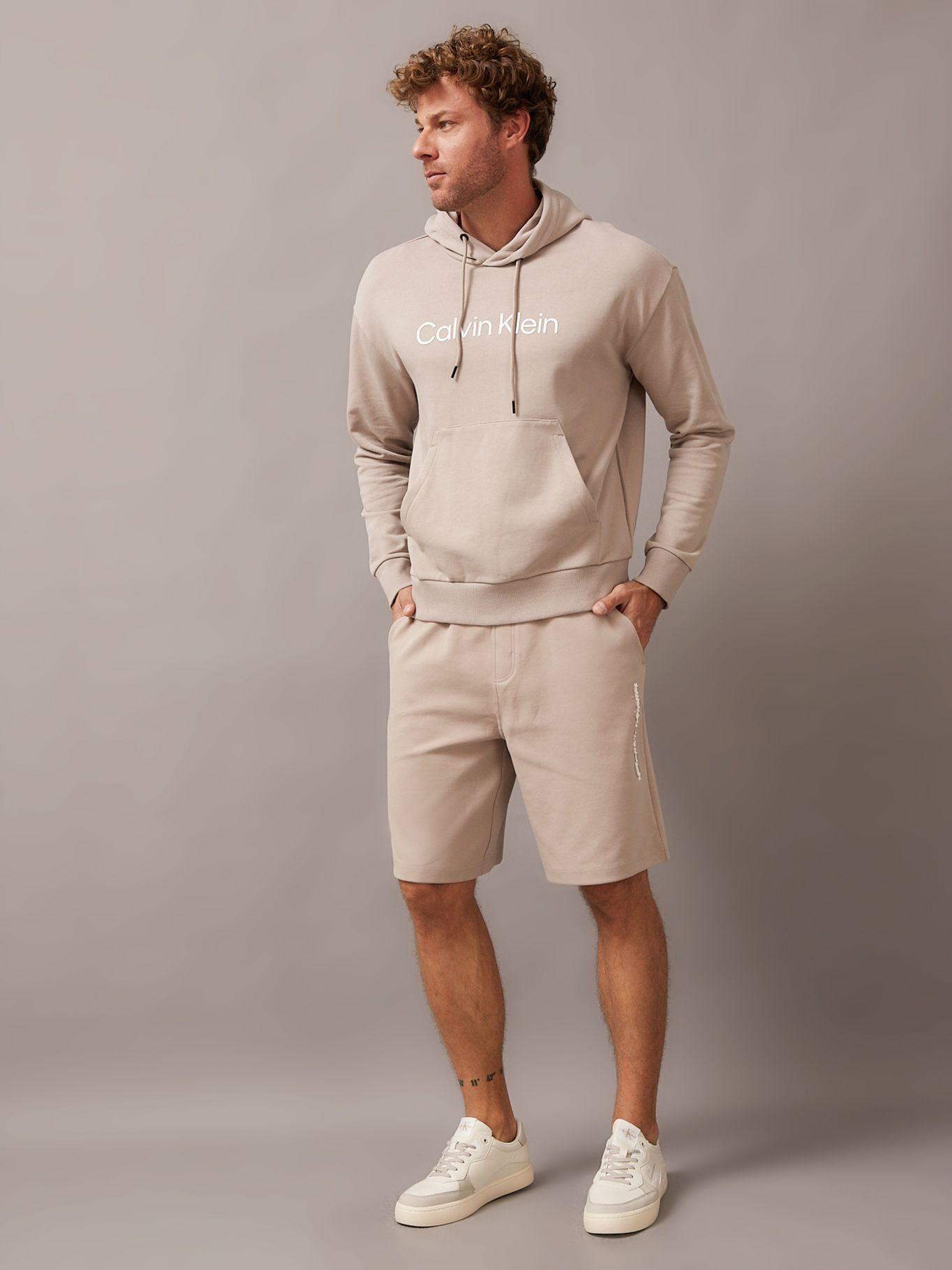 Polerón con Gorro Hero Logo Comfort Beige Calvin Klein-1