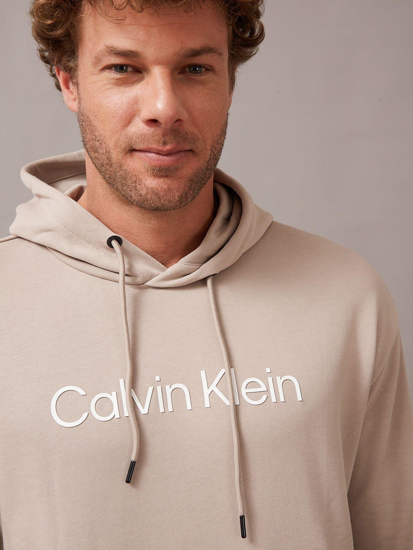 Polerón con Gorro Hero Logo Comfort Beige Calvin Klein-3