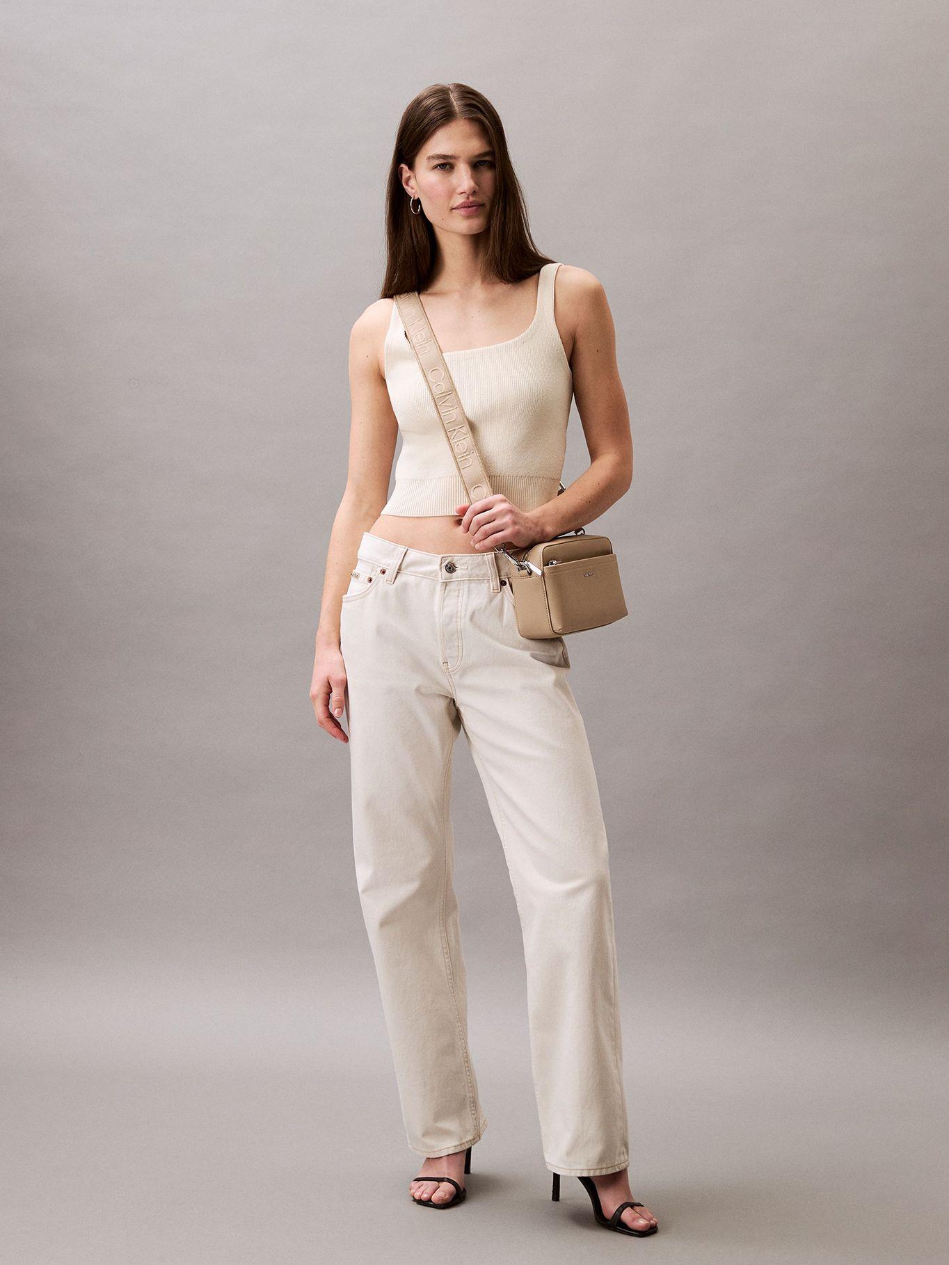 Jeans 90S Straight Chalk Blanco Calvin Klein-0
