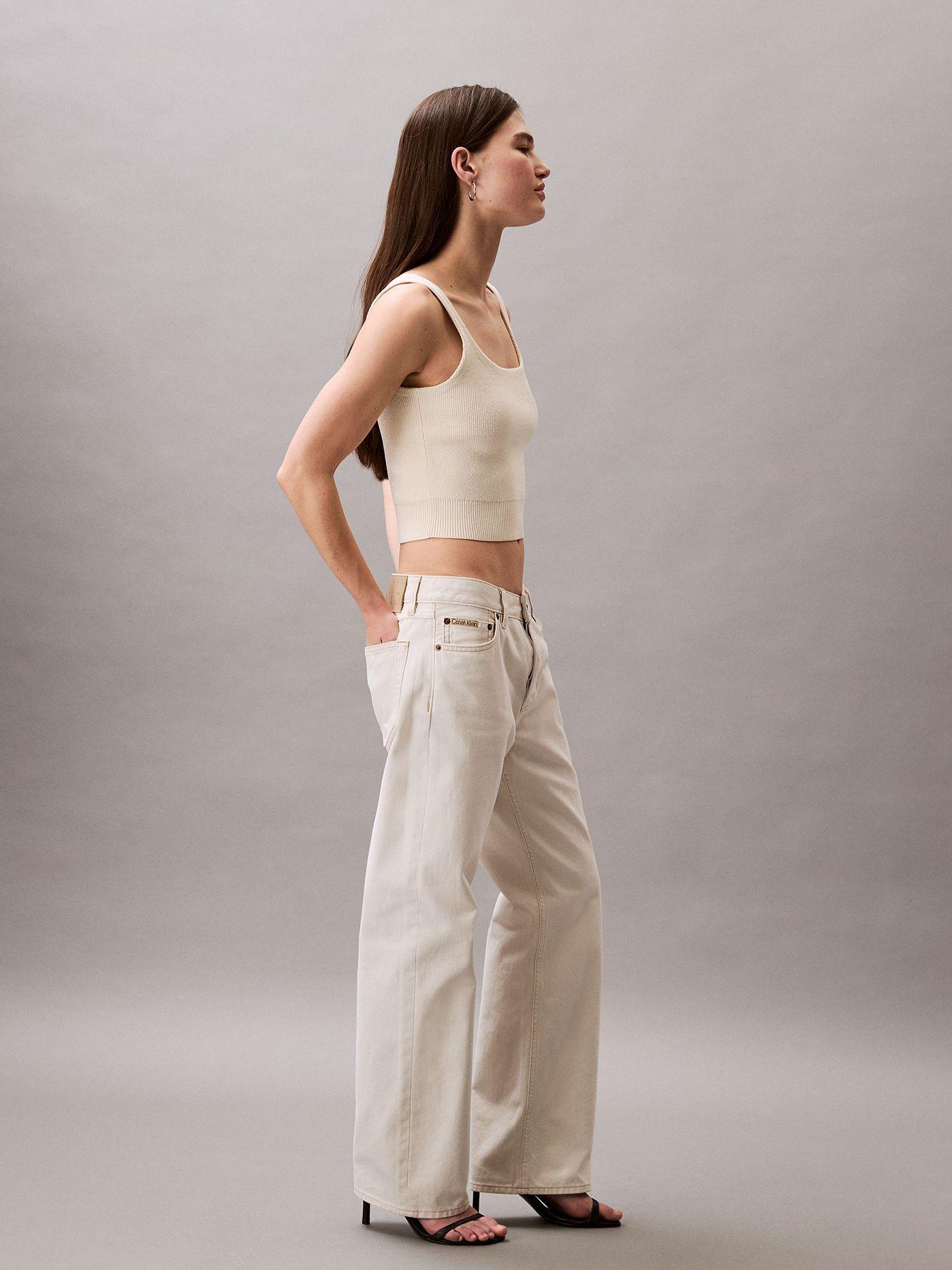 Jeans 90S Straight Chalk Blanco Calvin Klein-2