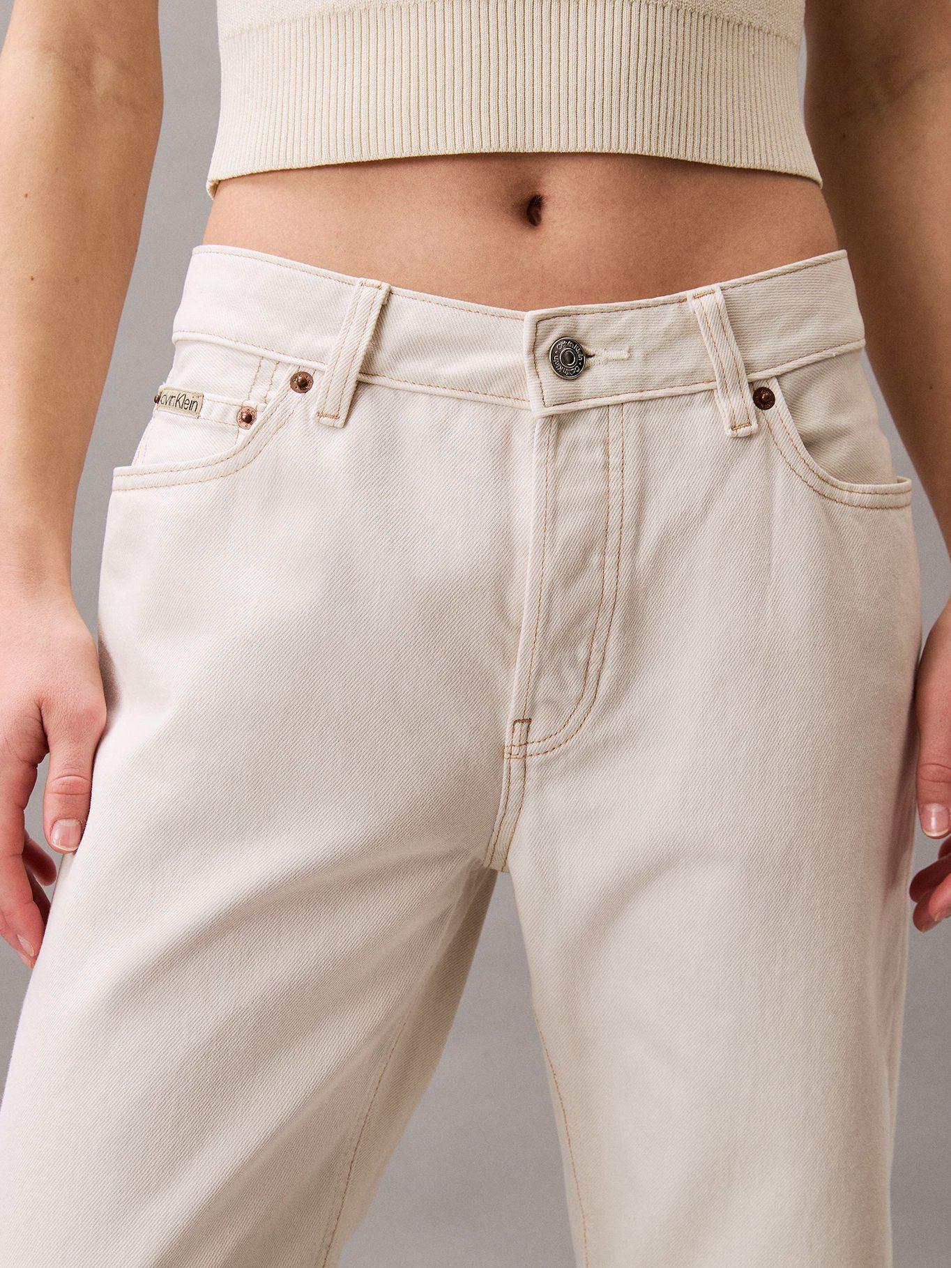 Jeans 90S Straight Chalk Blanco Calvin Klein-3