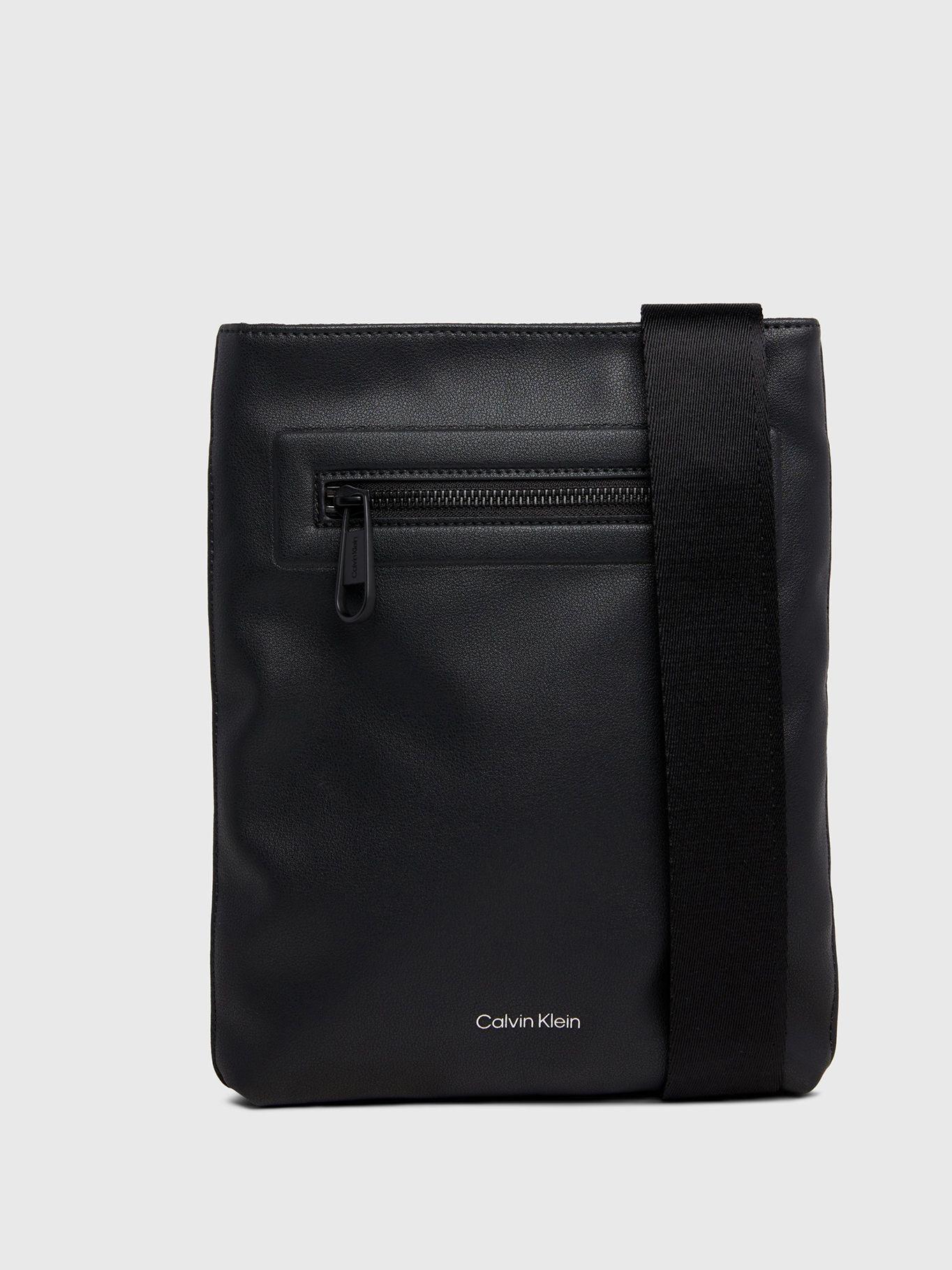 Bandolera Ck Elevated Flatpack Negro Calvin Klein-0