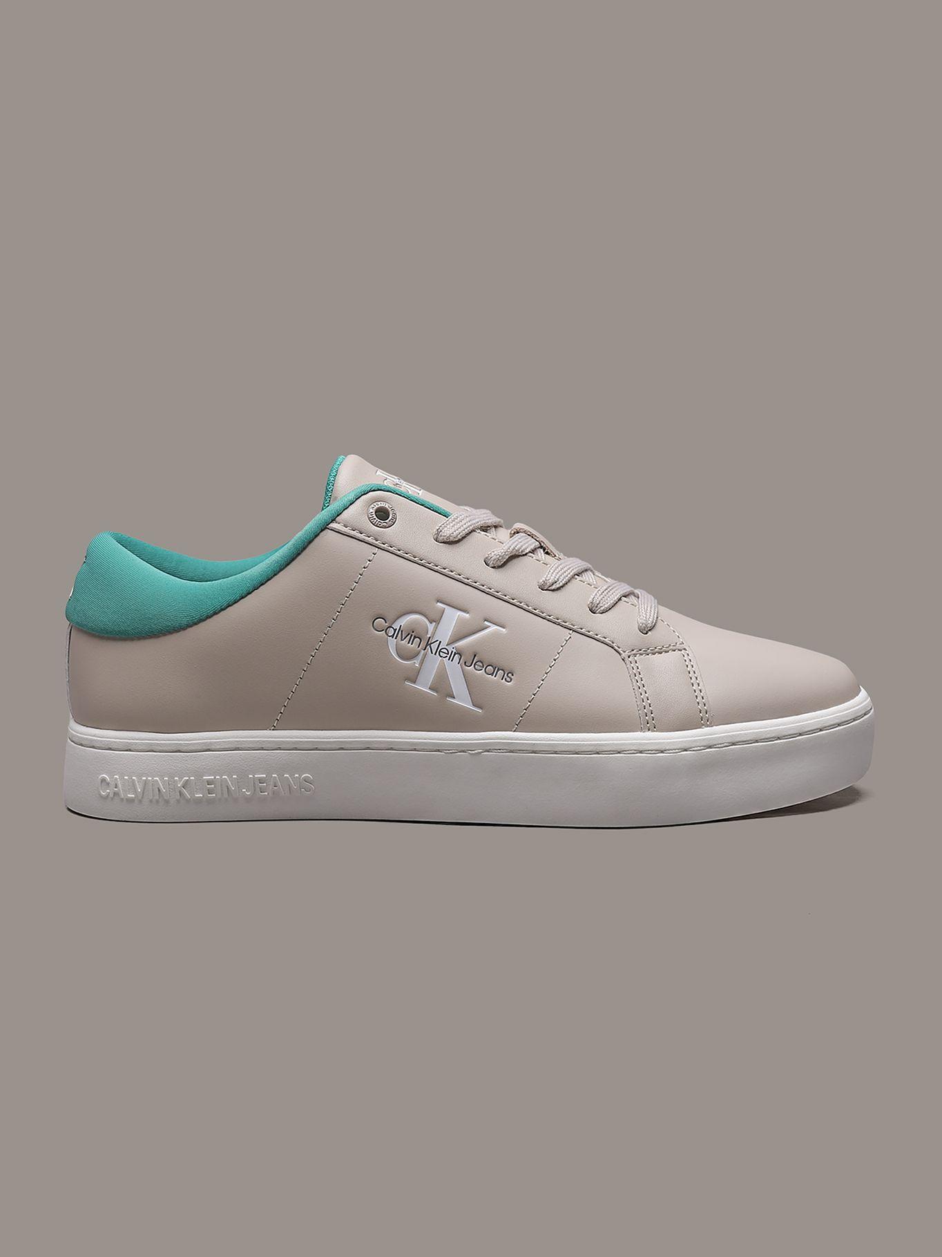 Zapatillas de Cuero Classic Cupsole Beige Calvin Klein-4