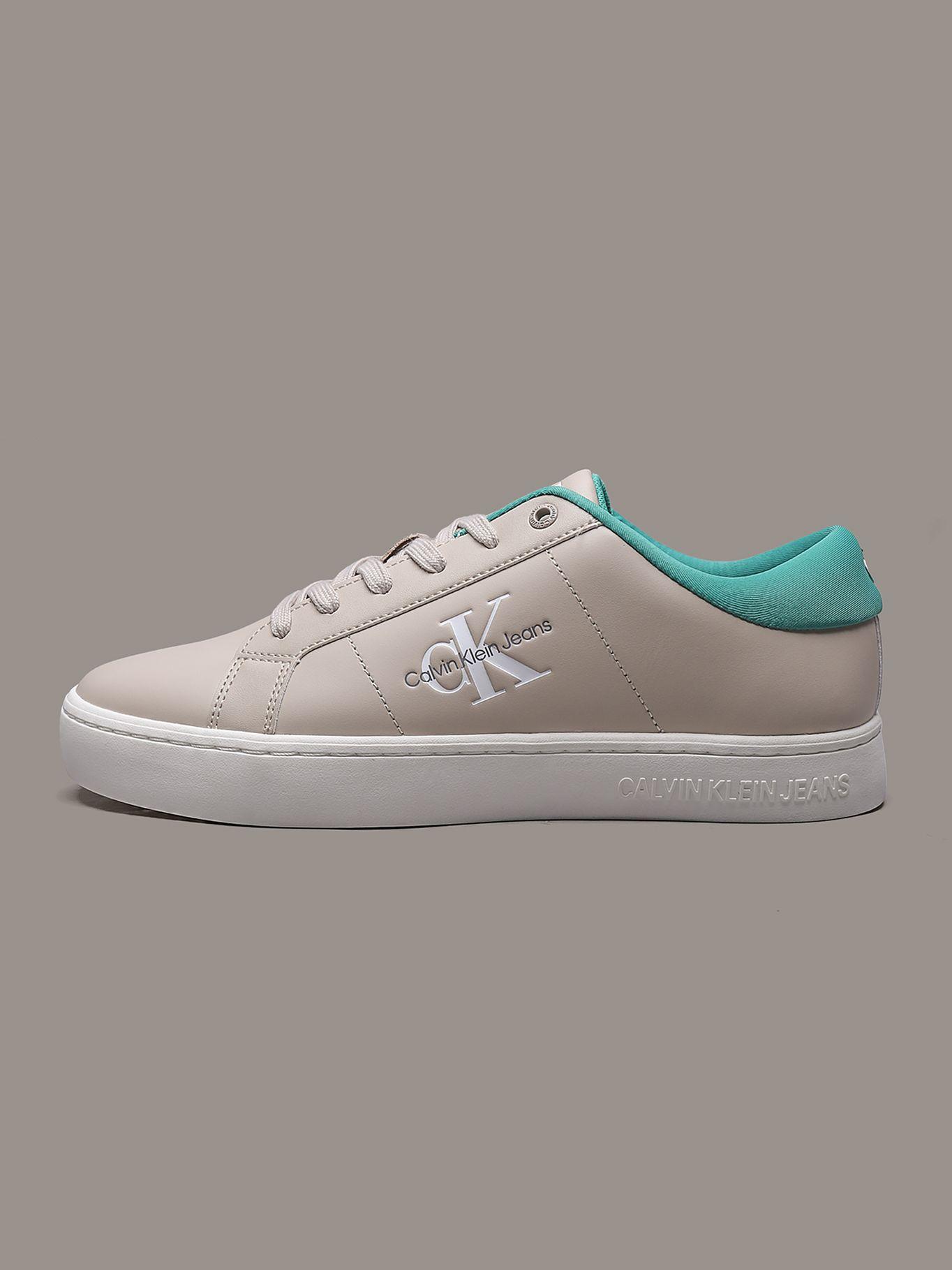 Zapatillas de Cuero Classic Cupsole Beige Calvin Klein-5