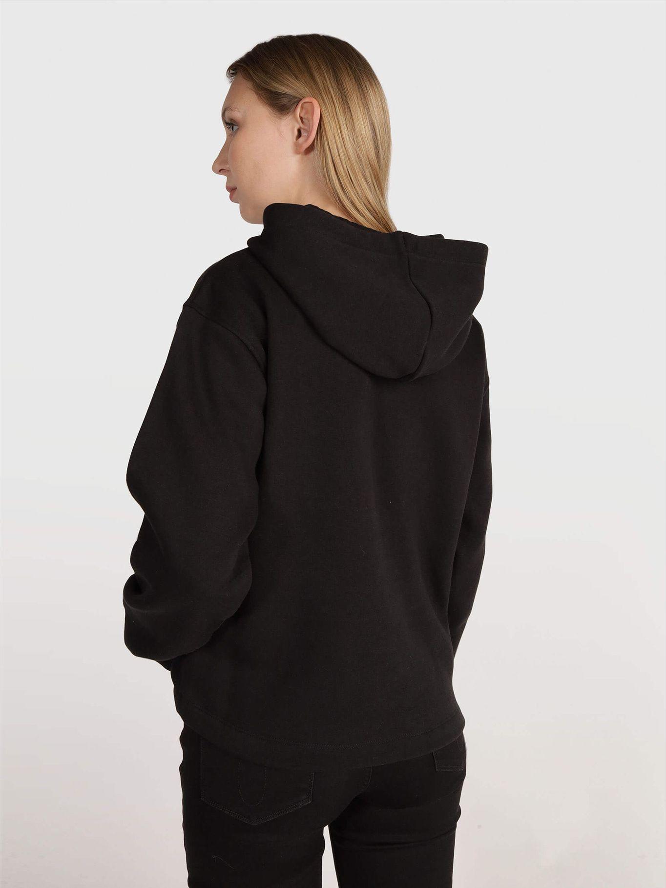 Polerón con Gorro Galaxy Print Negro-2