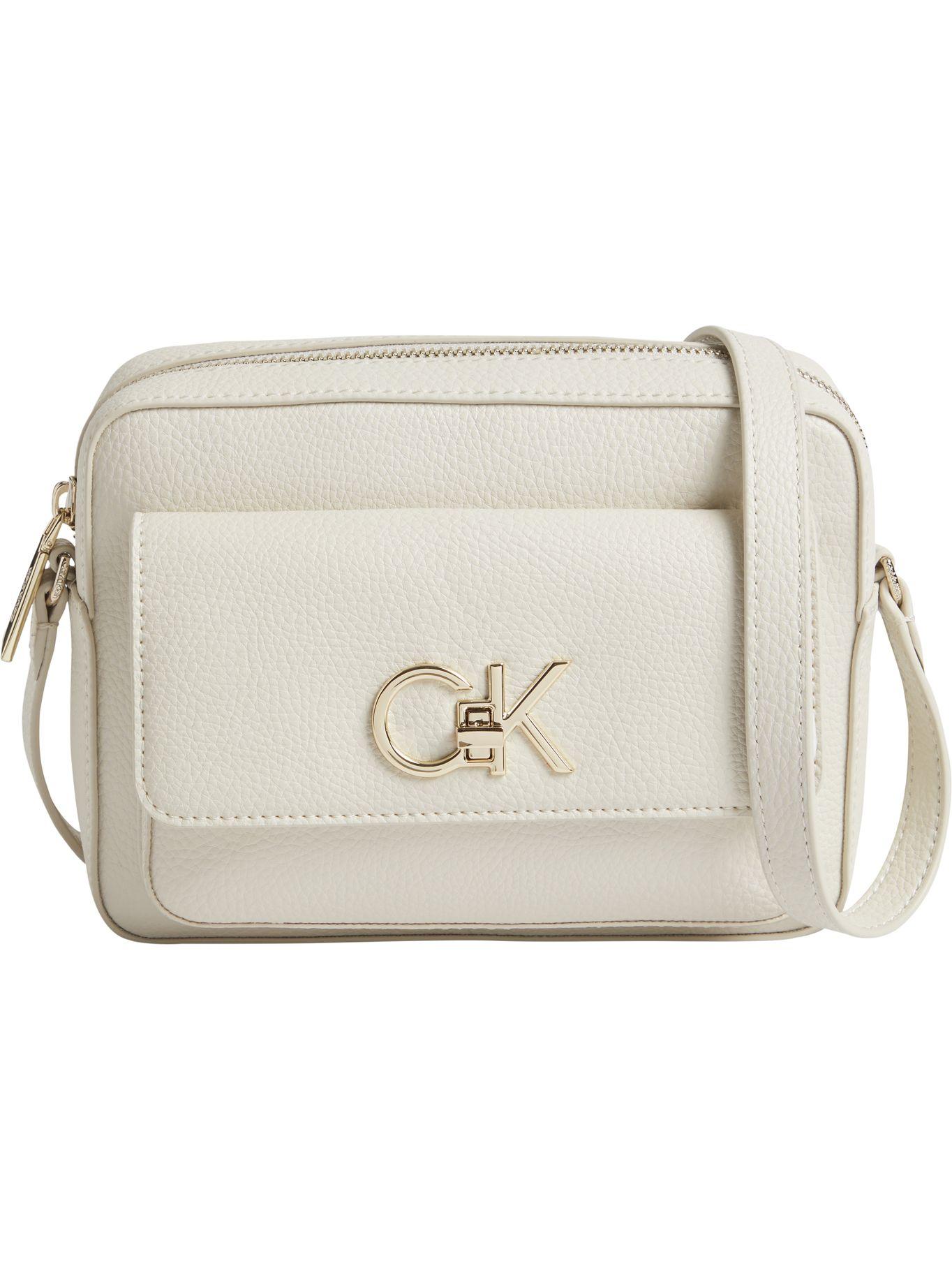 Bolso con bandolera Blanco Calvin Klein-0