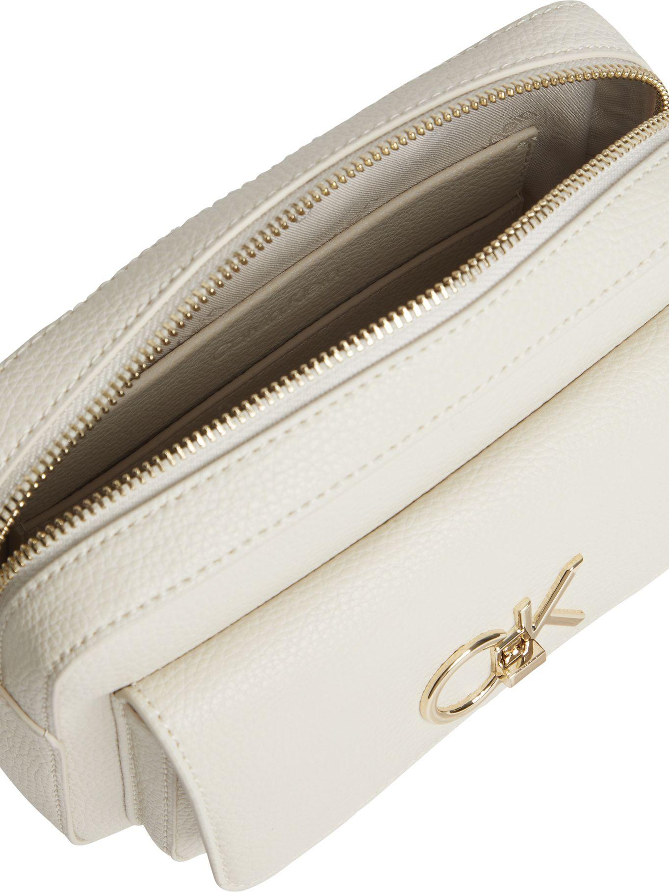 Bolso con bandolera Blanco Calvin Klein-2