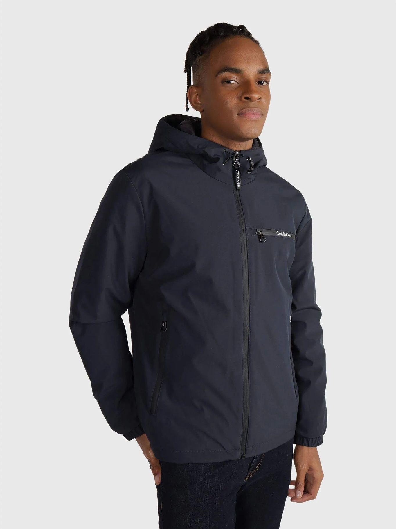 Chaqueta Stretch Azul Calvin Klein-0