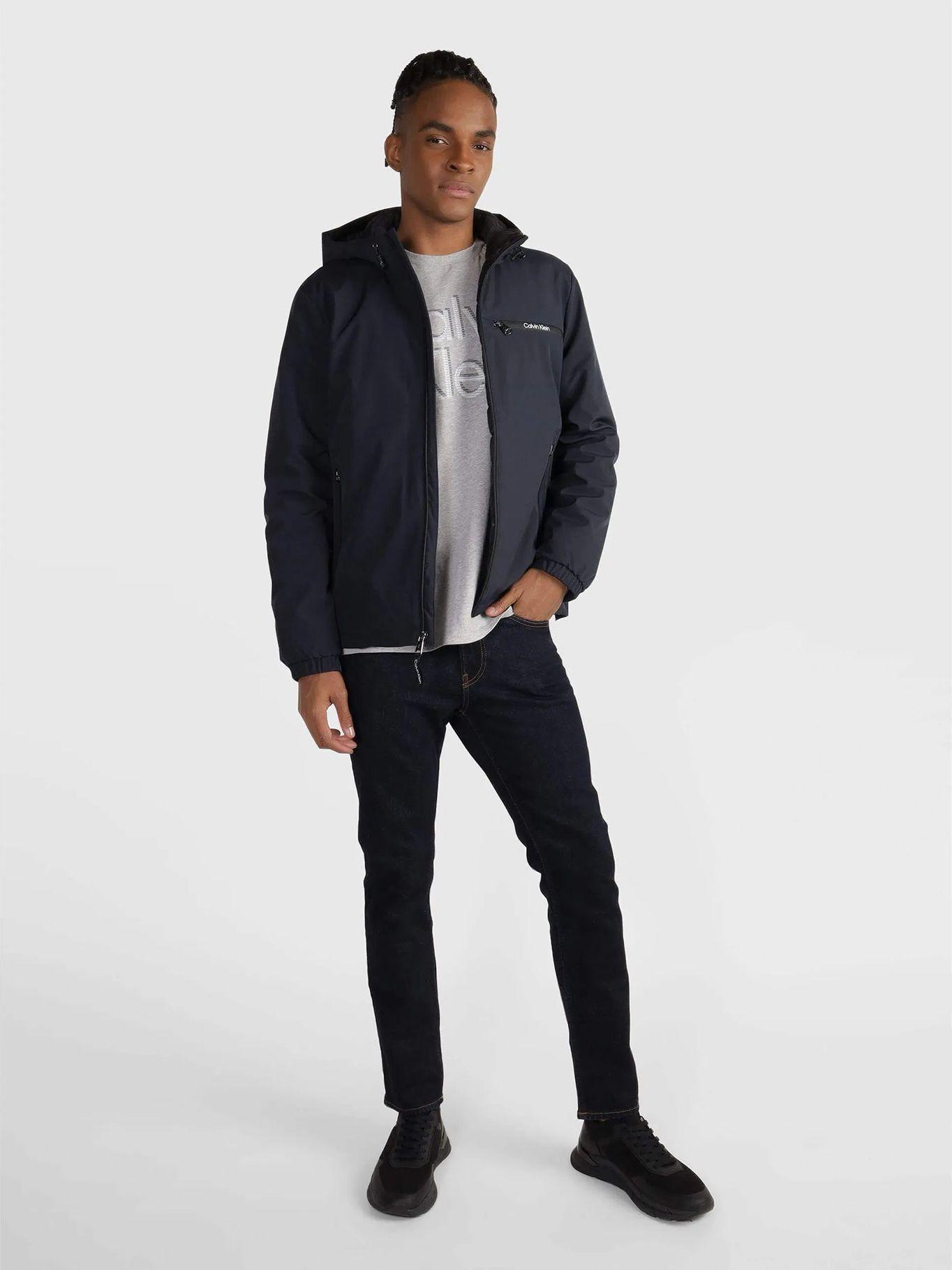 Chaqueta Stretch Azul Calvin Klein-1