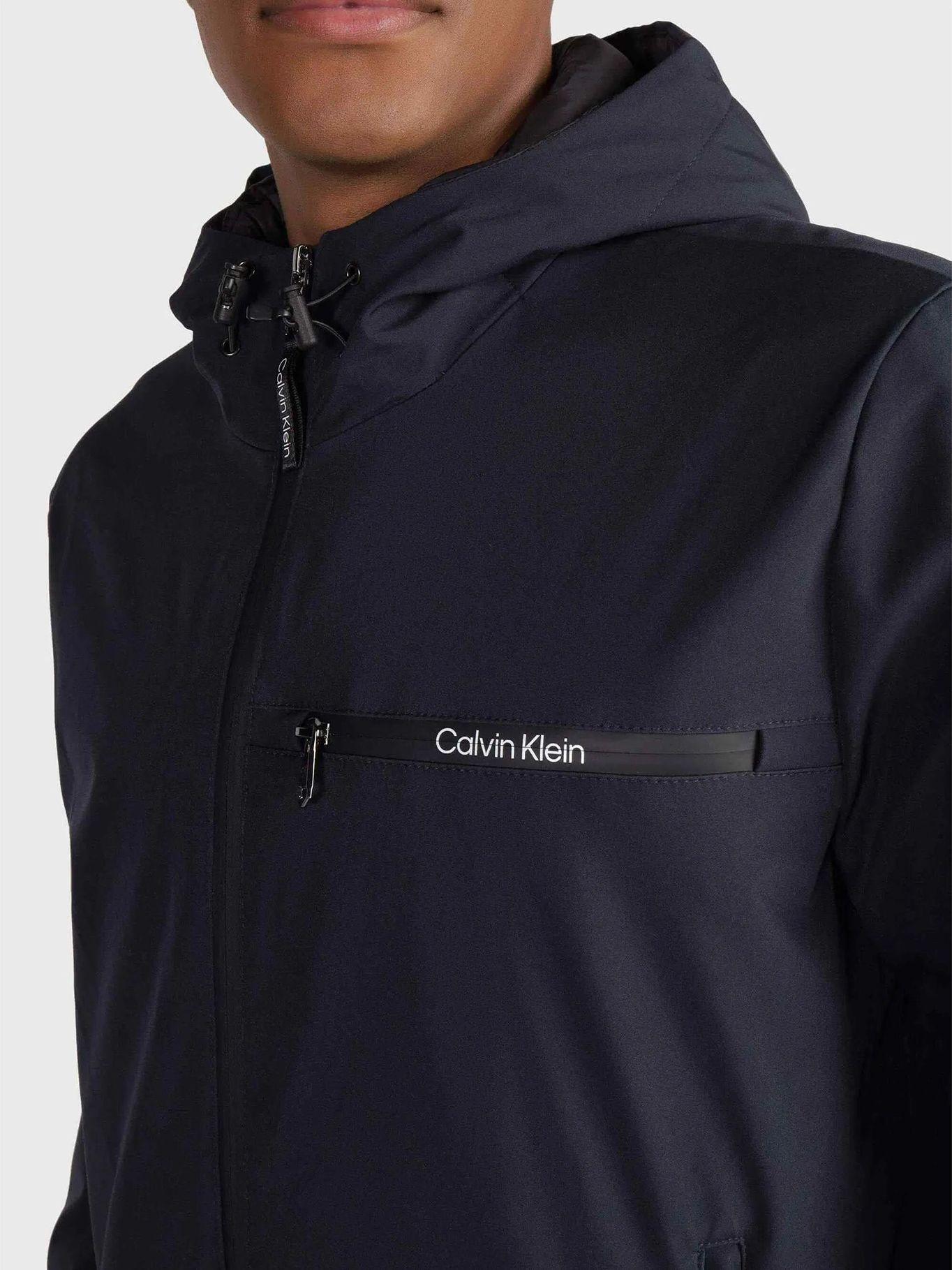 Chaqueta Stretch Azul Calvin Klein-3