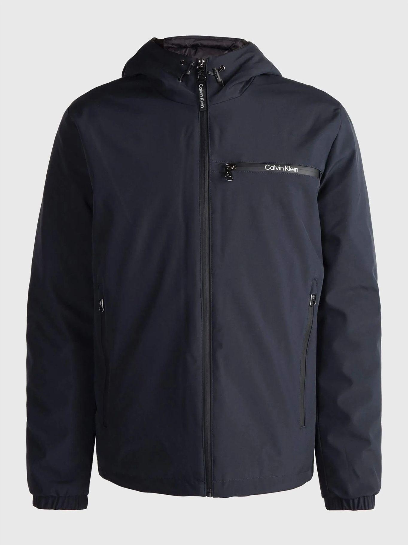 Chaqueta Stretch Azul Calvin Klein-4