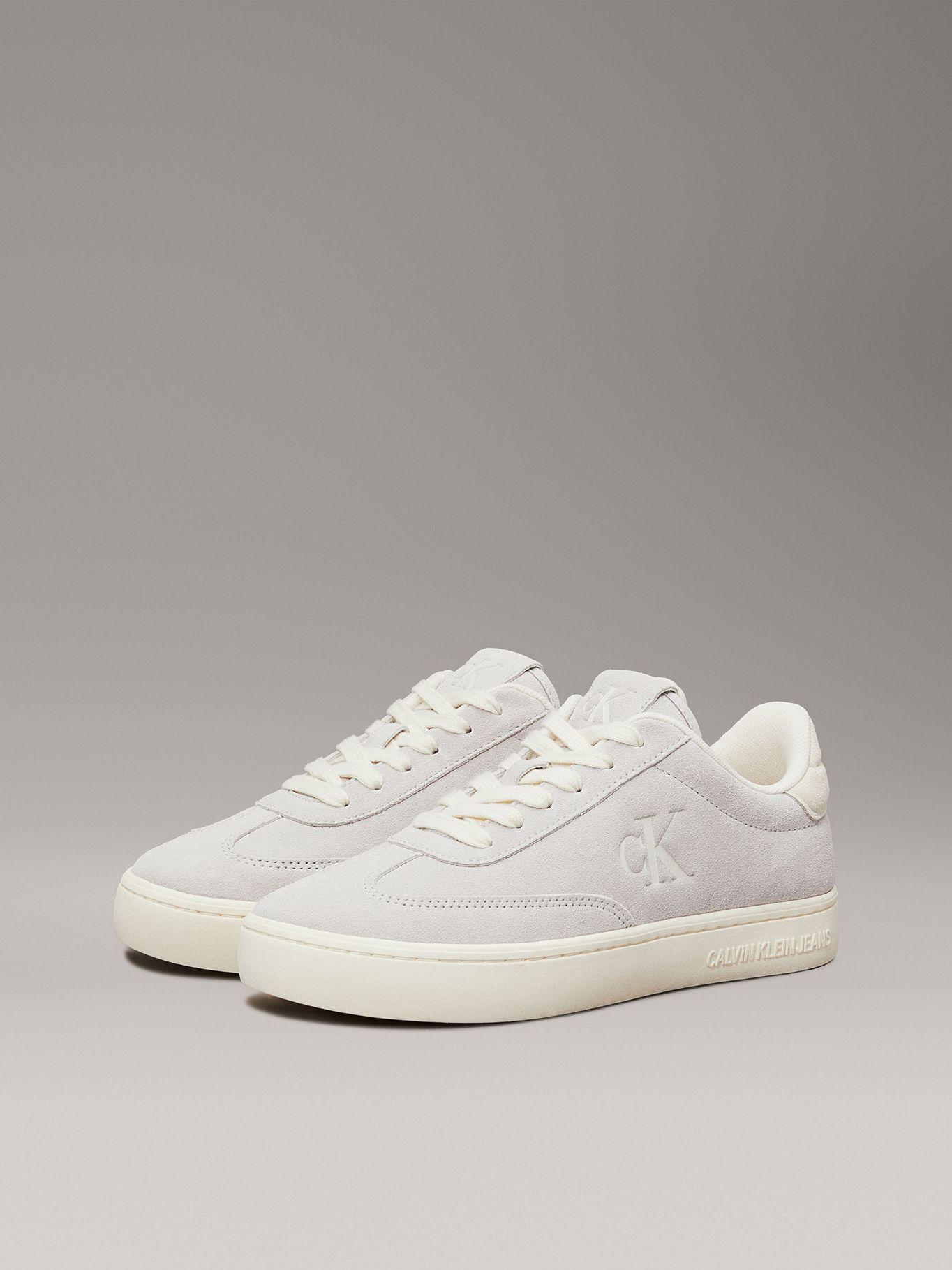 Zapatillas classic cupsole de ante Gris Calvin Klein-0