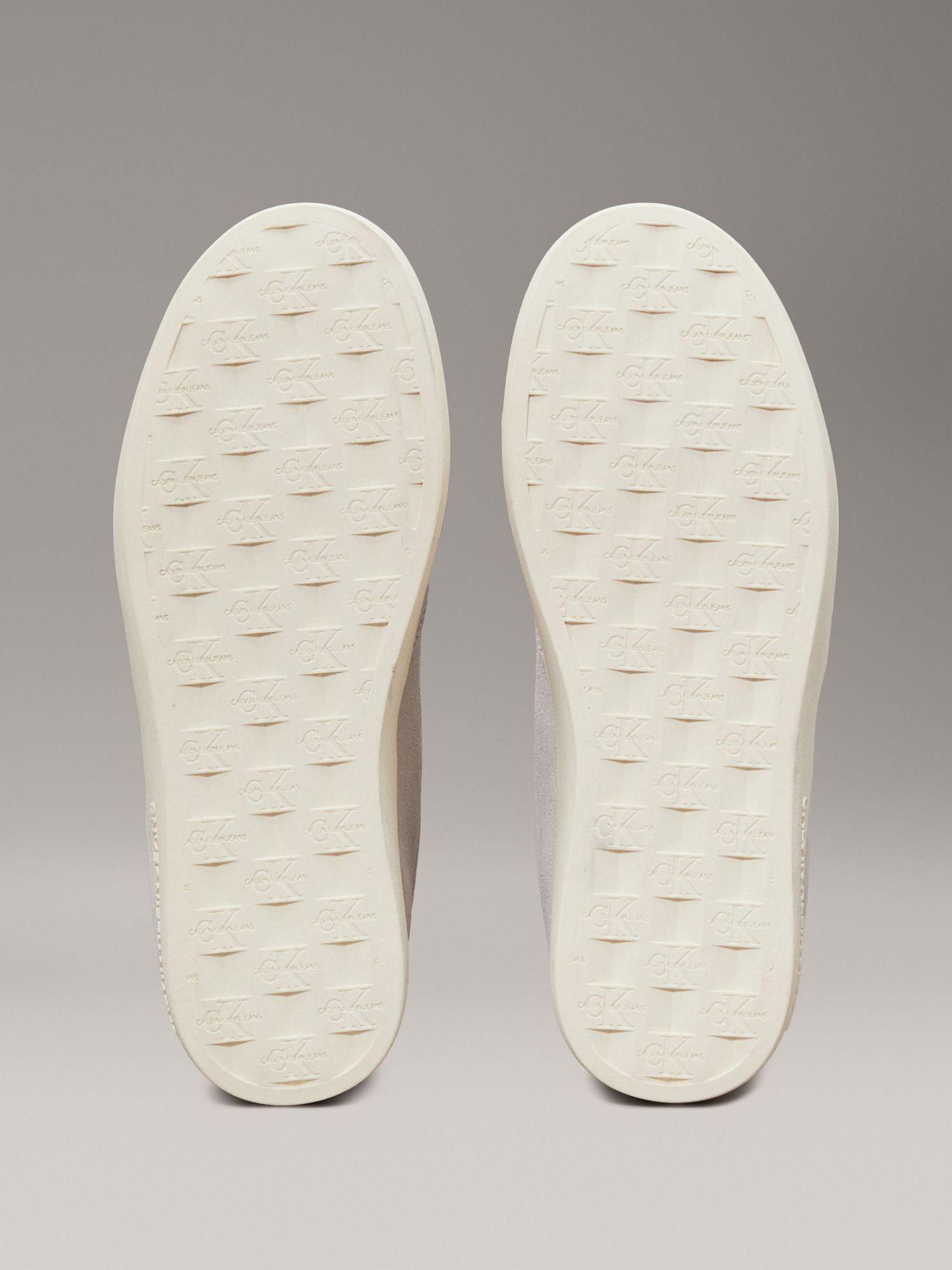 Zapatillas classic cupsole de ante Gris Calvin Klein-3