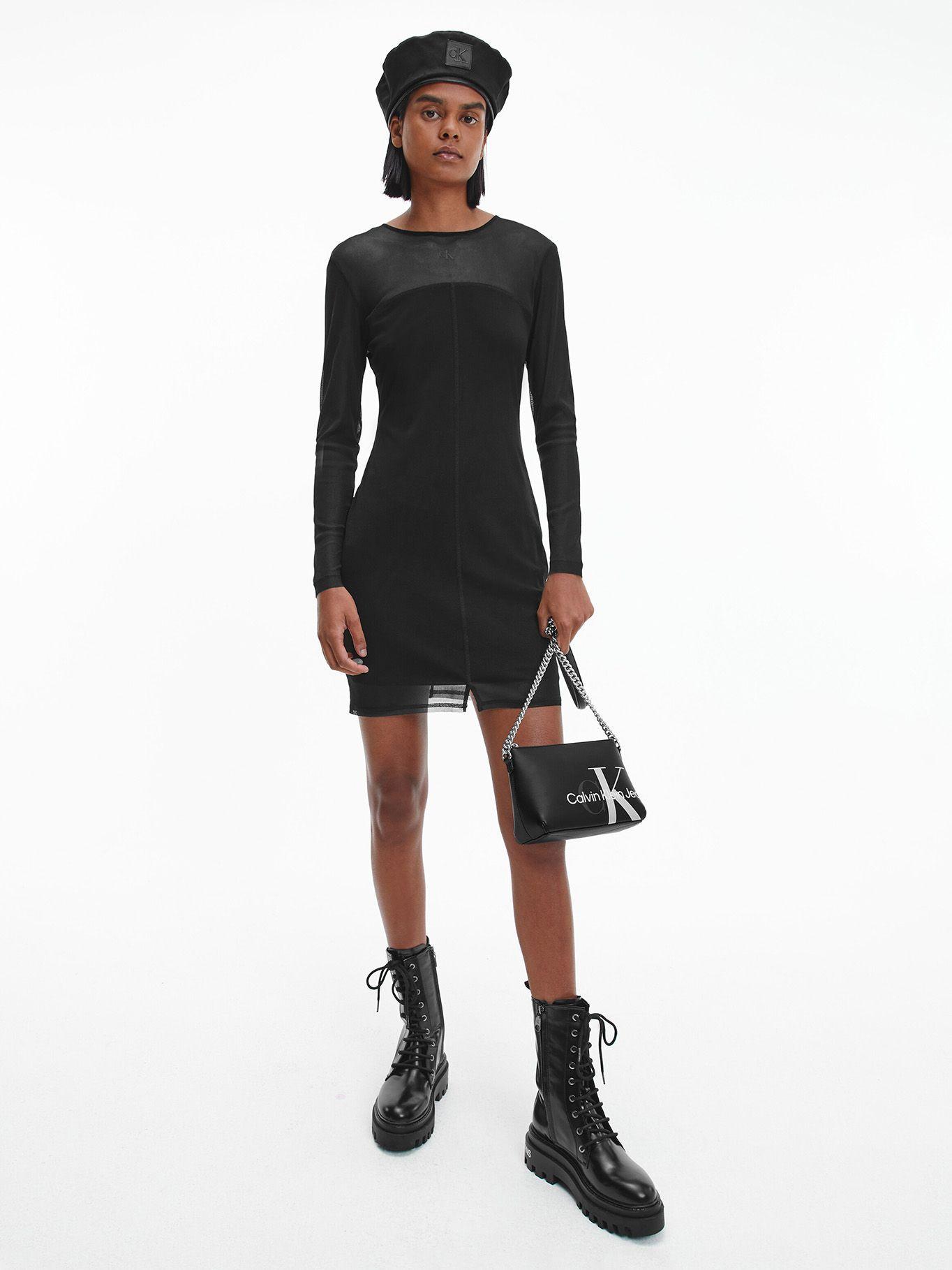 Cartera Xbody Sculpted Mono Negro Calvin Klein-2