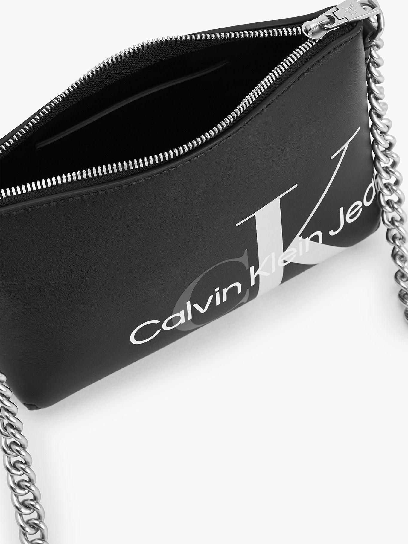 Cartera Xbody Sculpted Mono Negro Calvin Klein-4