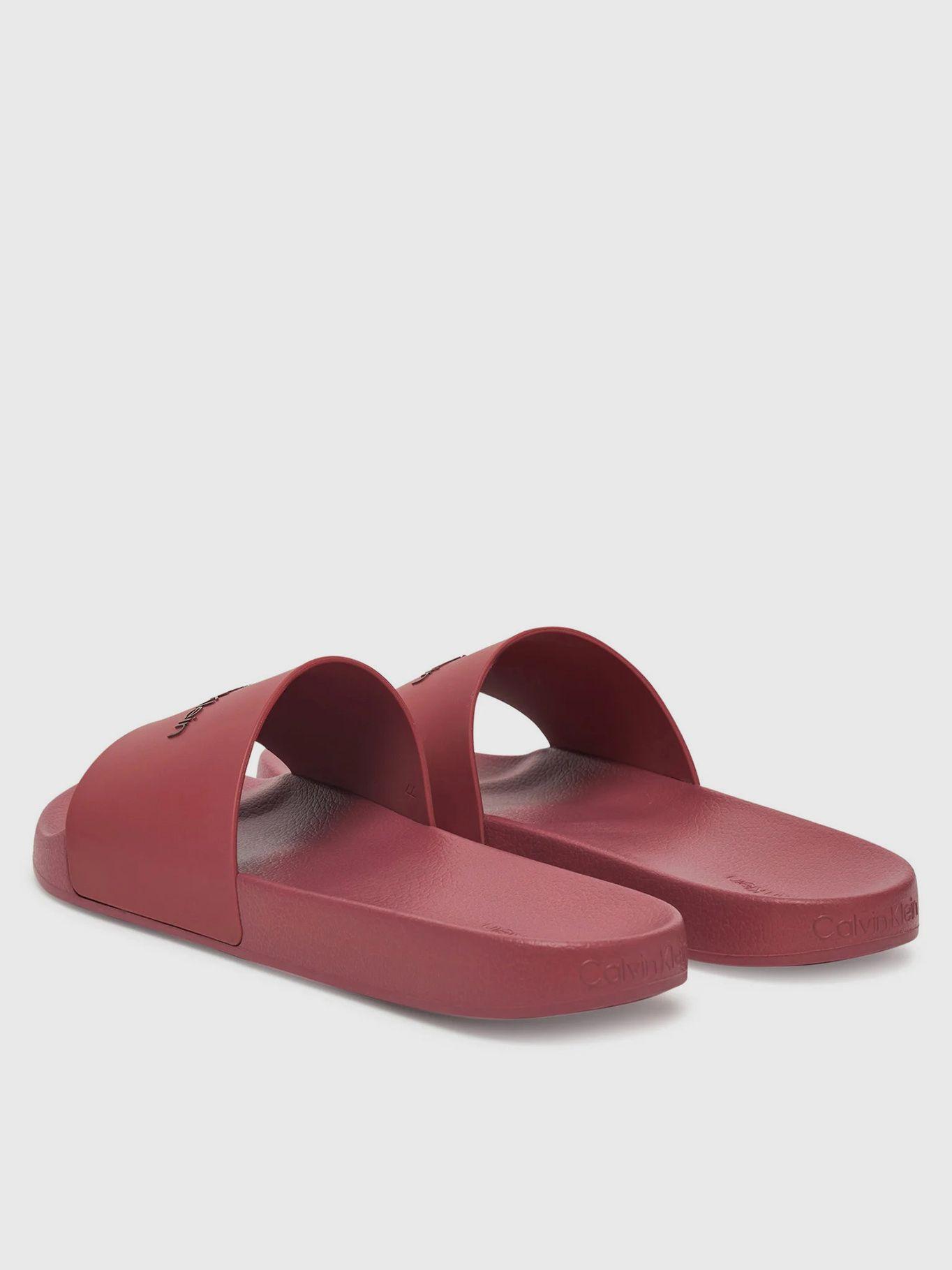 Sandalias con Logo Burdeo Calvin Klein-1