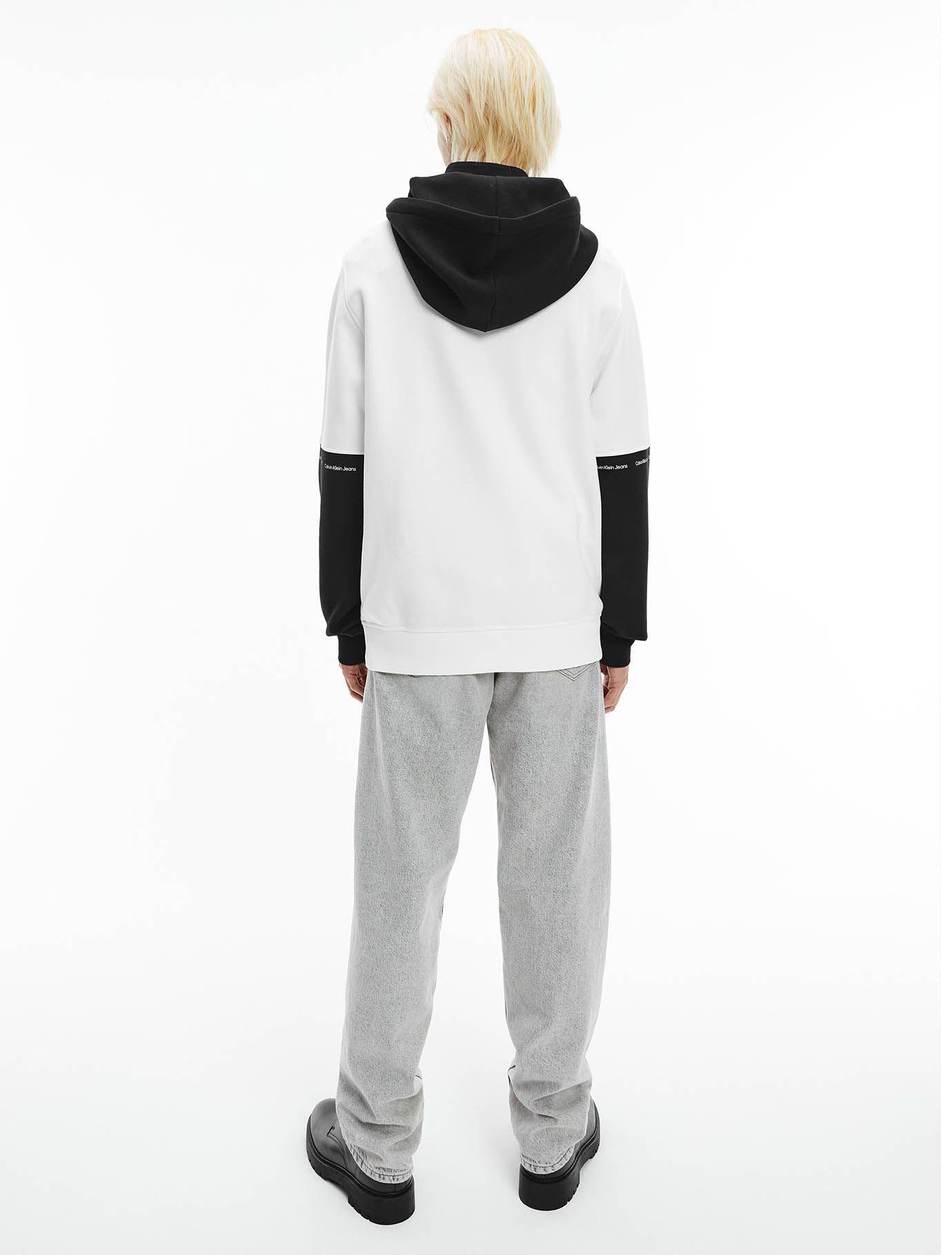 Hoodie Colorblock Blanco Calvin Klein-2