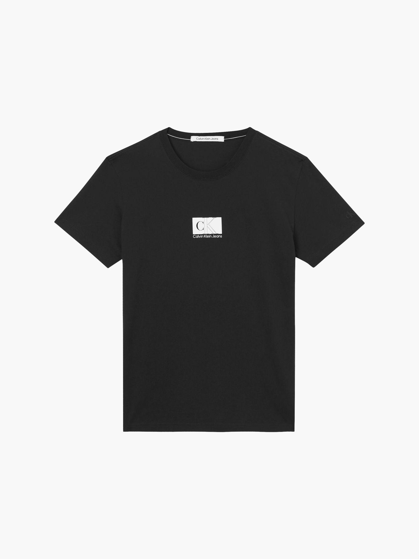 Polera Monogram Box Negro Calvin Klein-4
