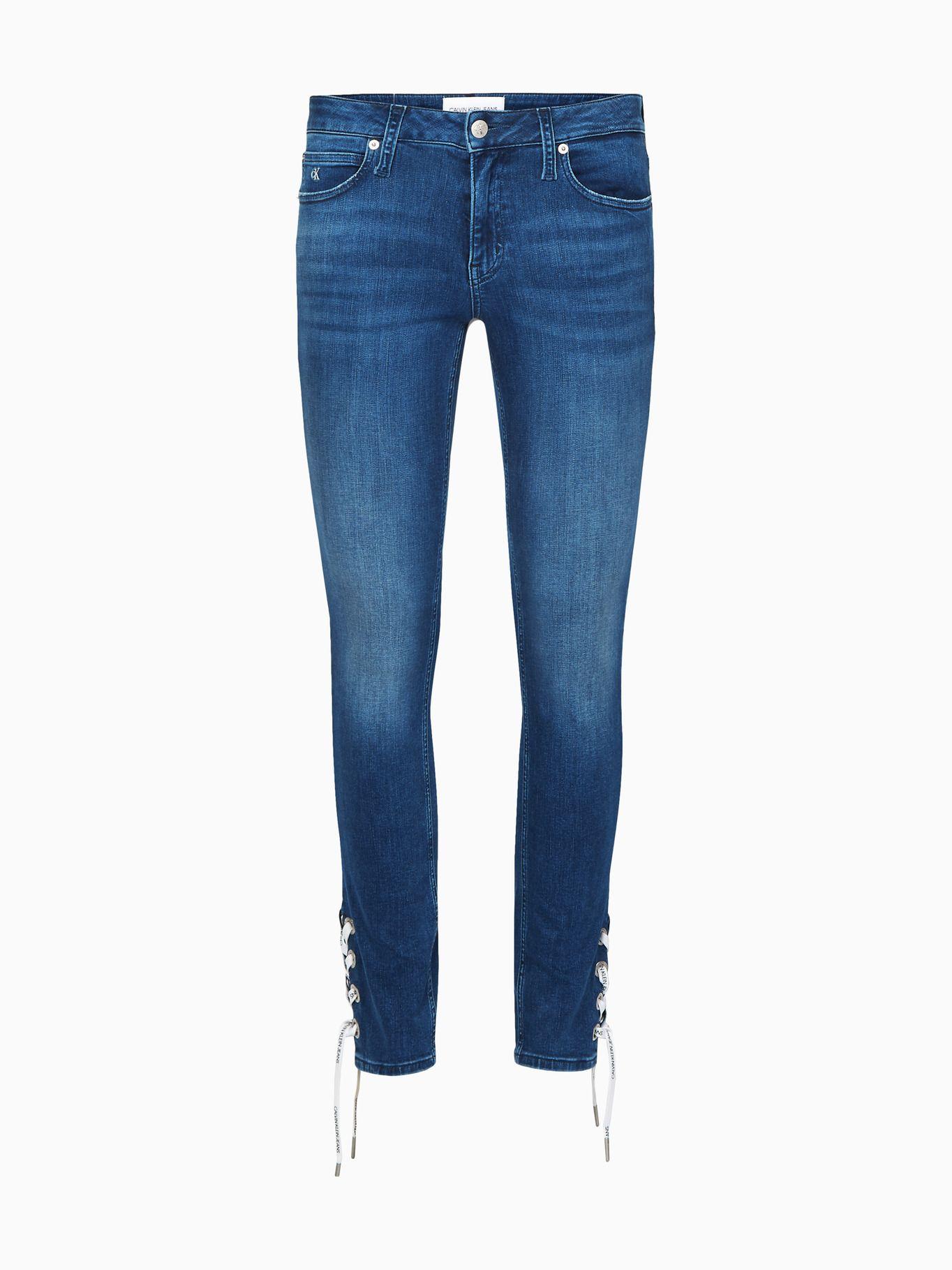 Jeans CKJ 011 Mid Rise Skinny Ankle Azul Calvin Klein-3