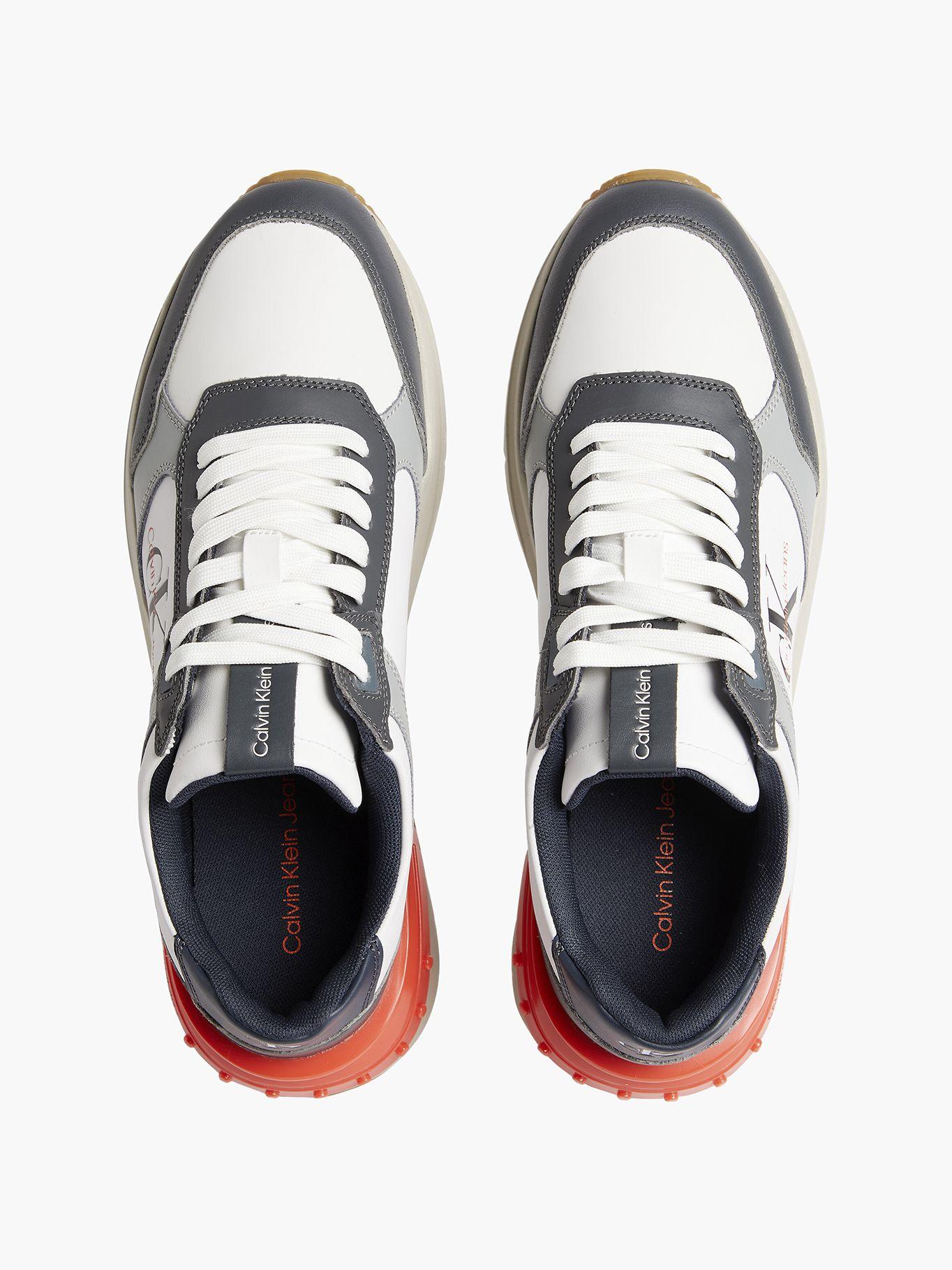 Zapatilla Chunky Runn Laceup Low Blanco Calvin Klein-2