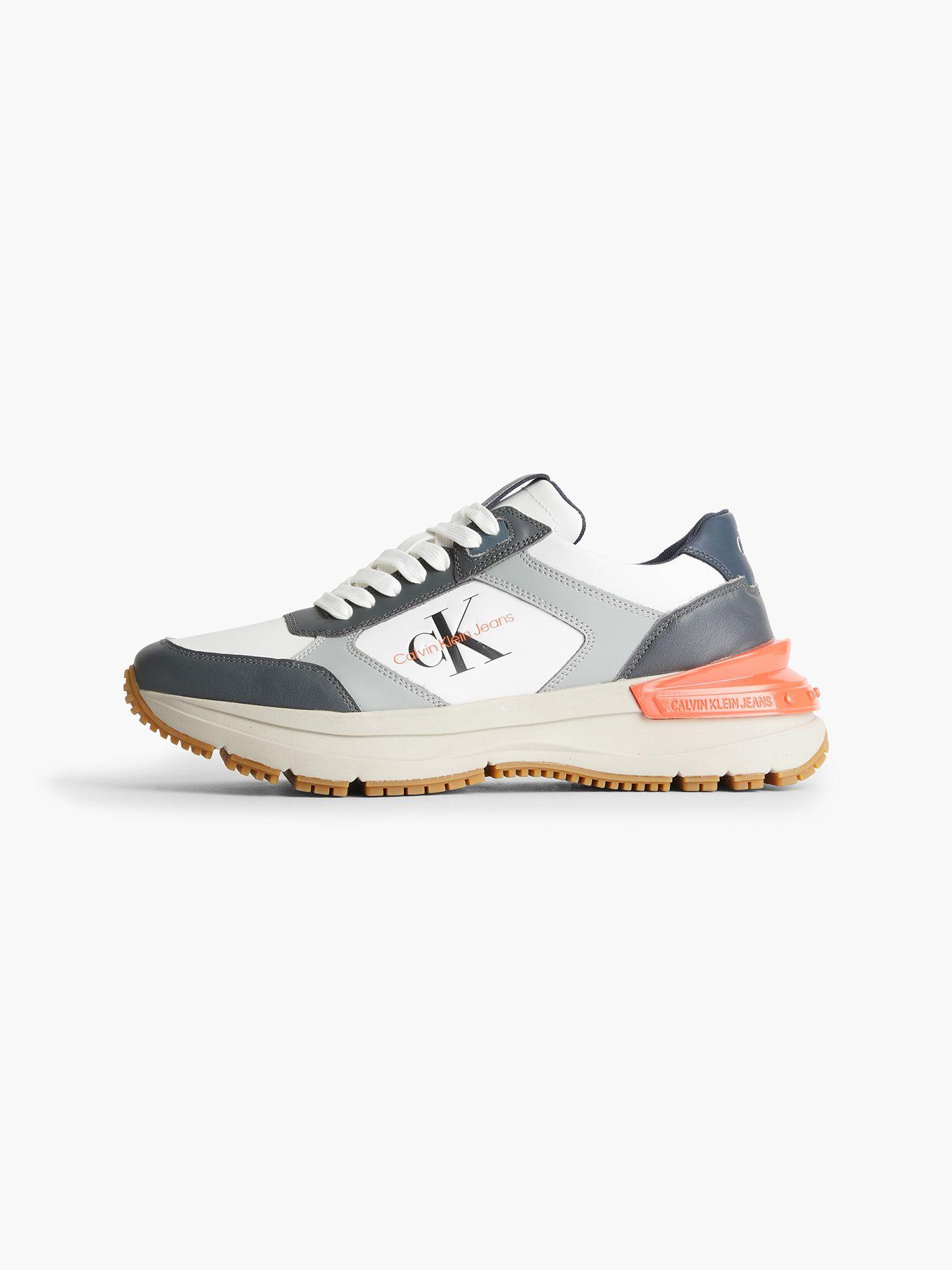 Zapatilla Chunky Runn Laceup Low Blanco Calvin Klein-5