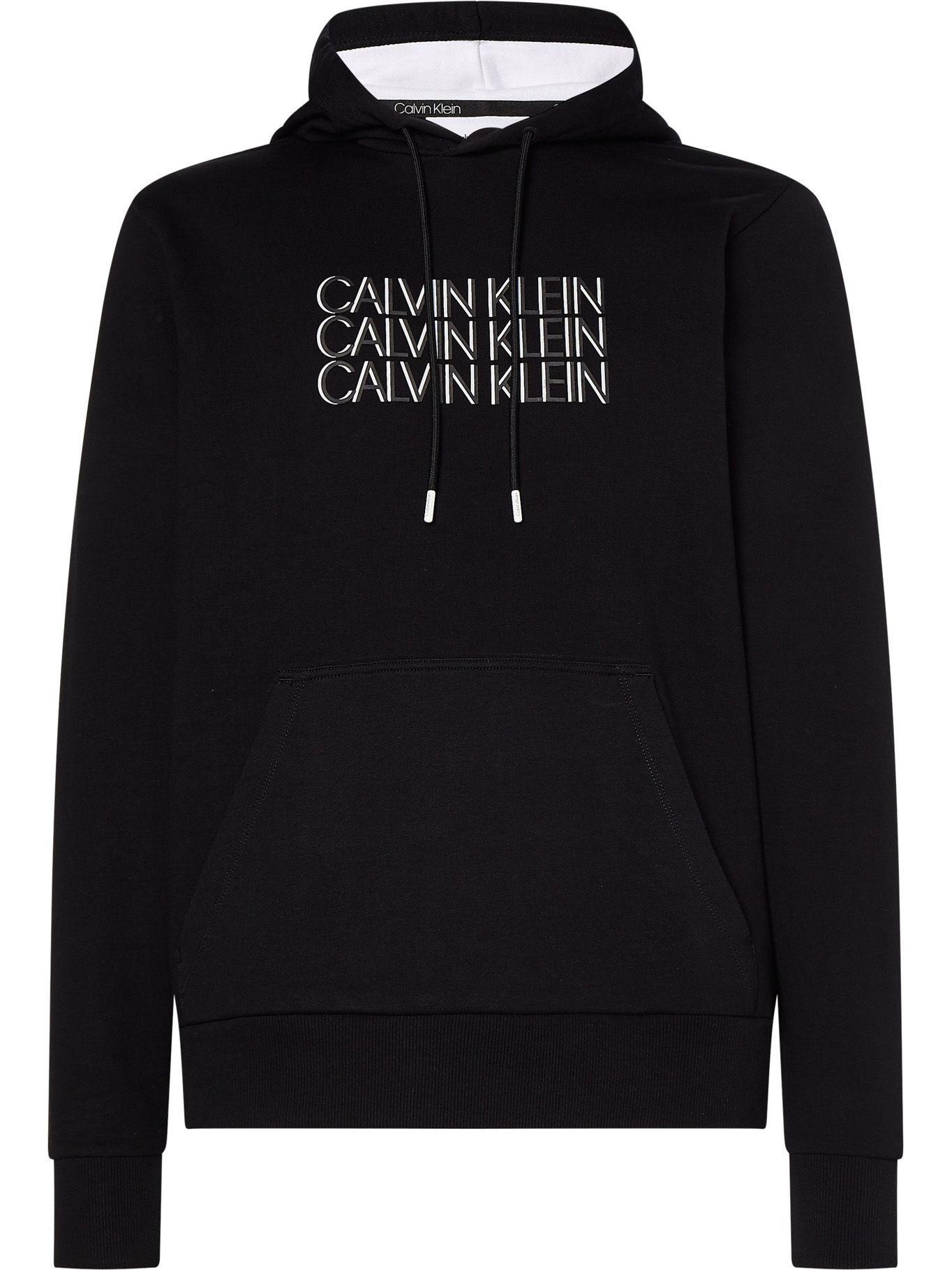 Polerón Hoodie Triple Center Negro Calvin Klein-0