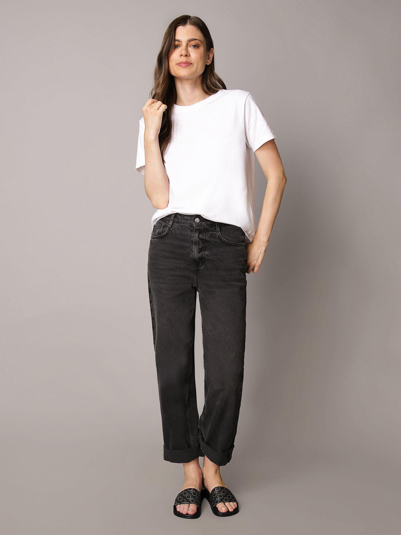 Sandalias con Estampado de Monograma Negro Calvin Klein-8