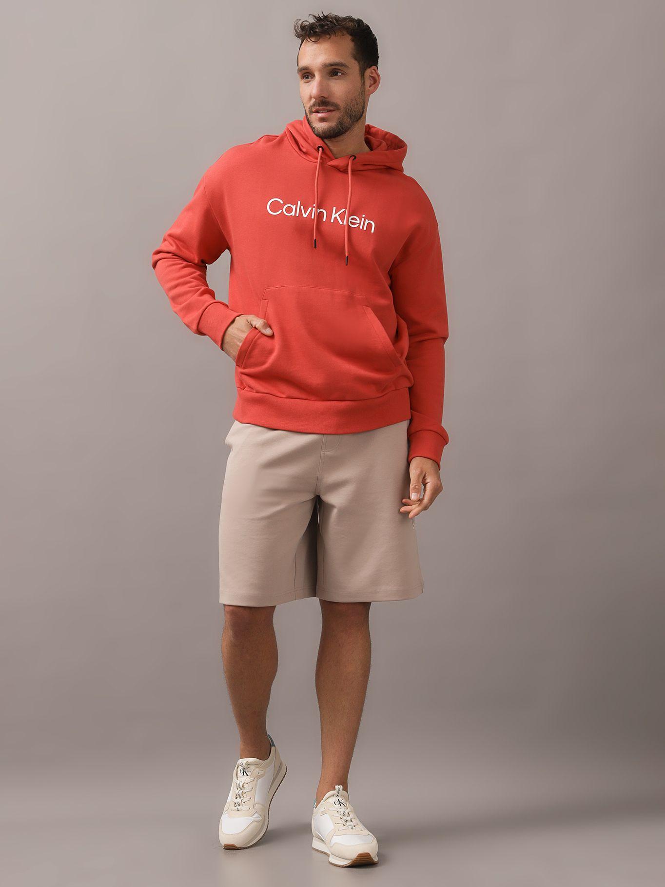 Polerón con Gorro Hero Logo Comfort Rojo Calvin Klein-1