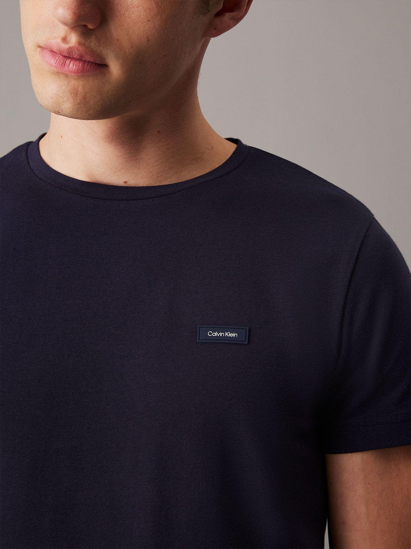 Polera Stretch Slim Fit Azul Calvin Klein-3