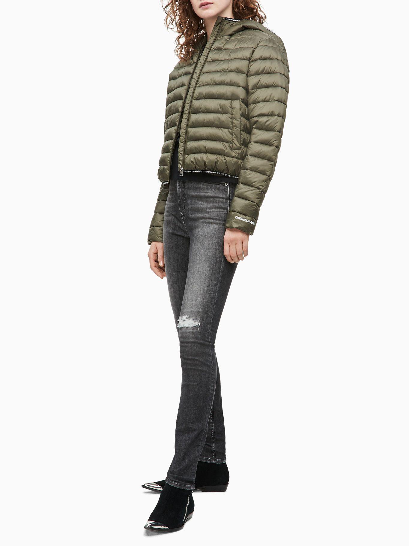 Chaqueta Acolchada Verde Calvin Klein-0