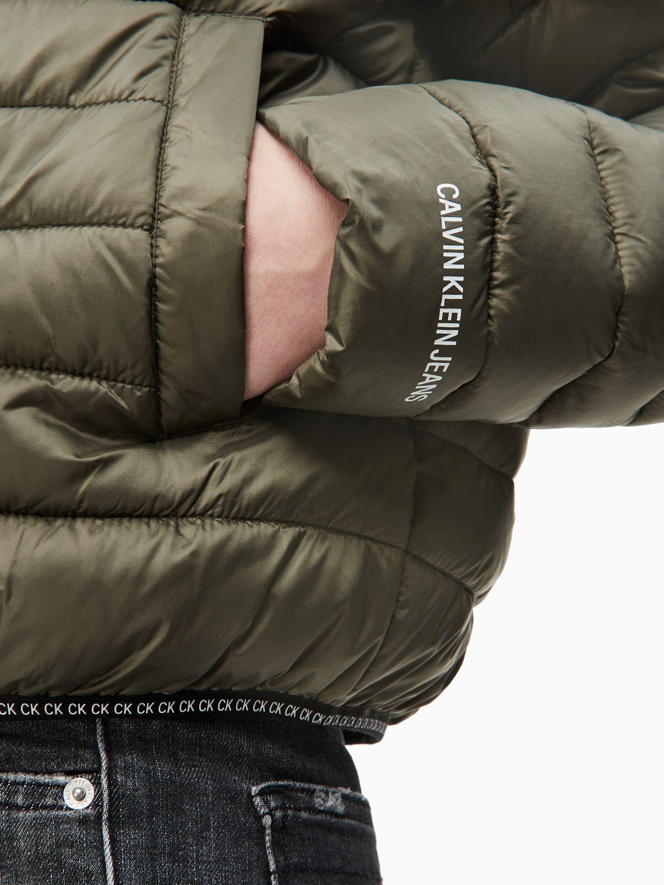 Chaqueta Acolchada Verde Calvin Klein-2
