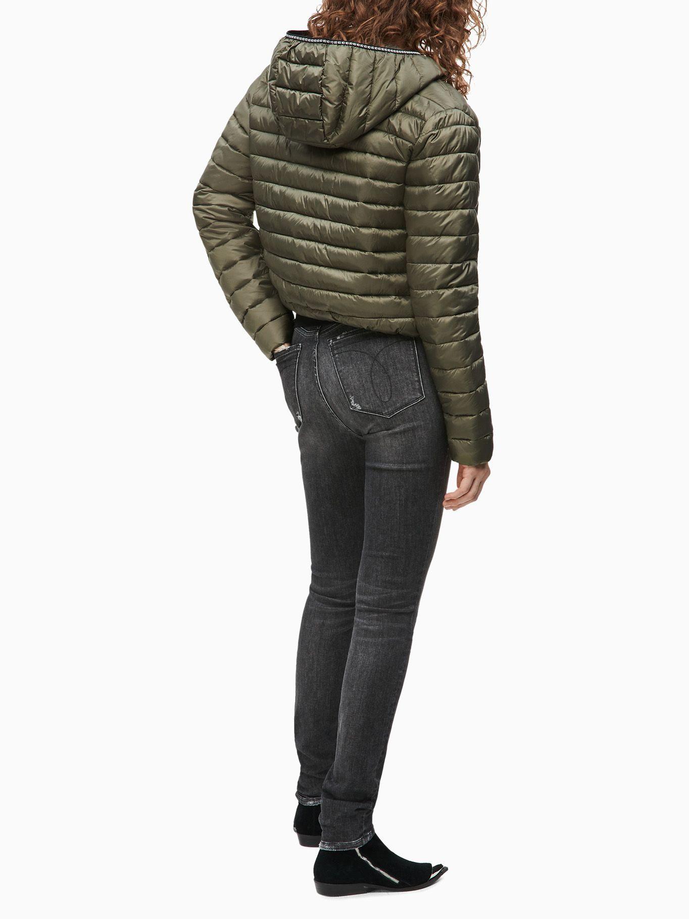 Chaqueta Acolchada Verde Calvin Klein-1