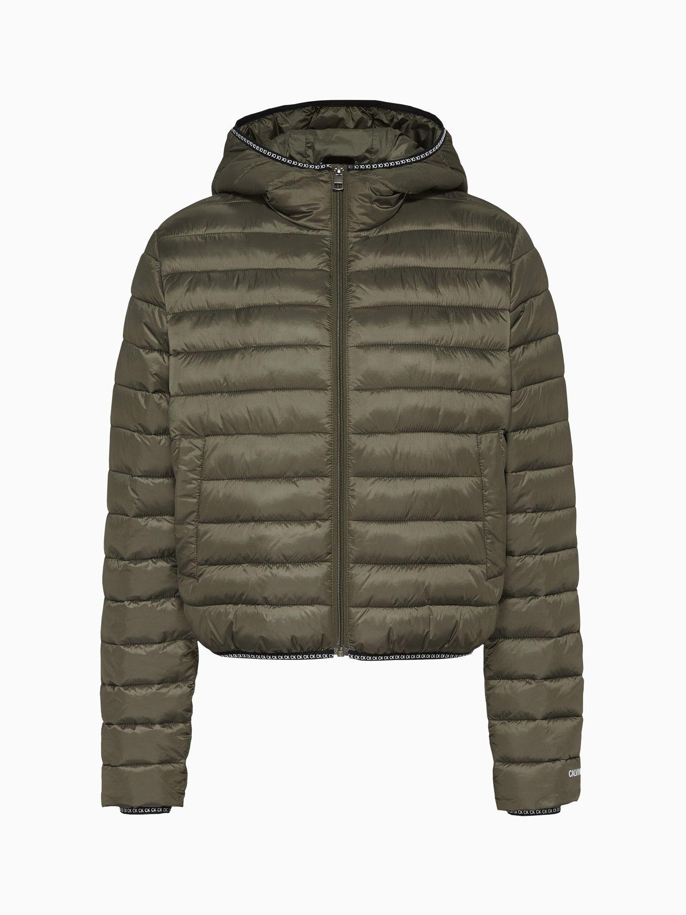 Chaqueta Acolchada Verde Calvin Klein-4